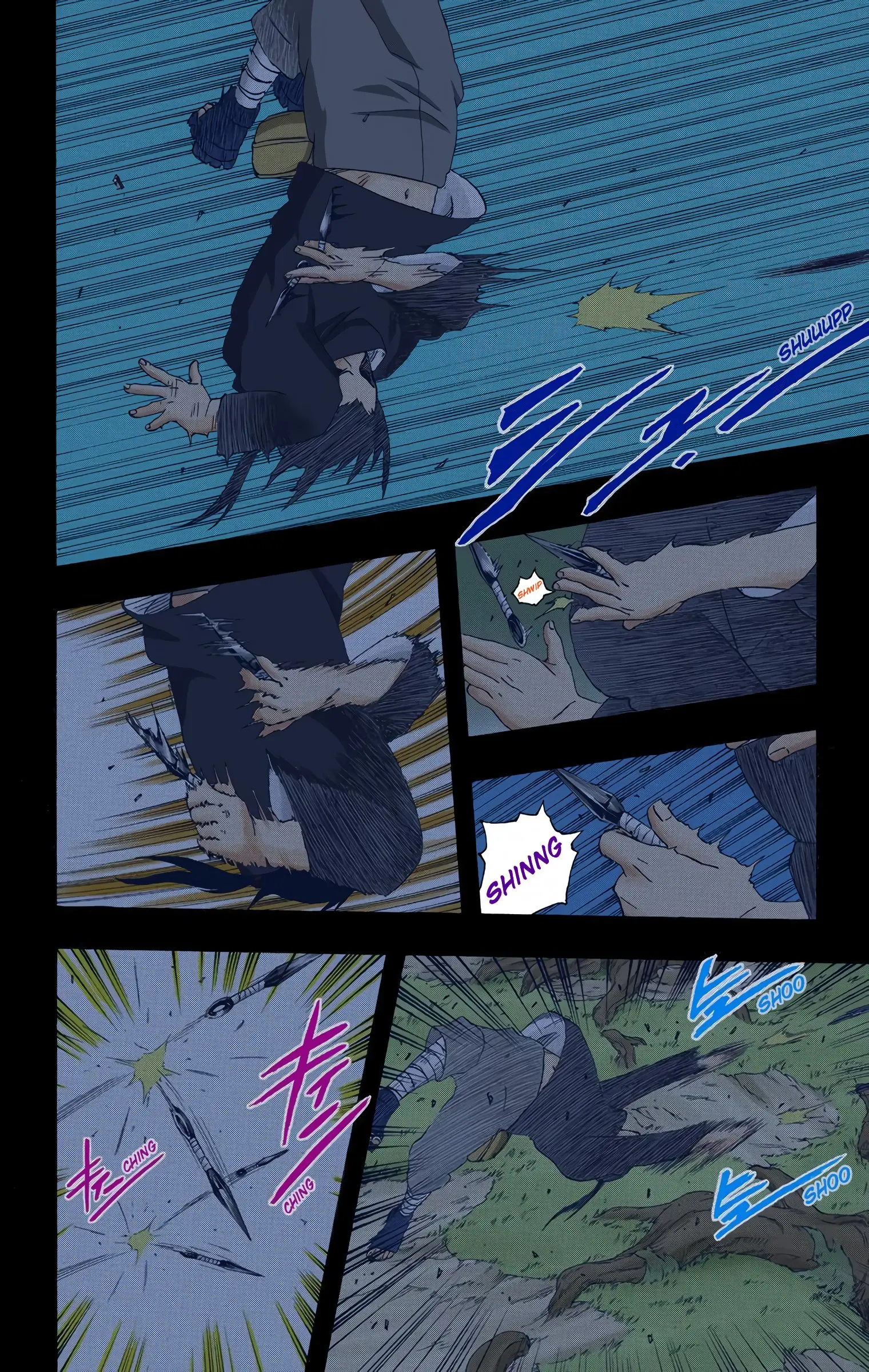 Naruto Colored Manga Online, chapter 220, page 4