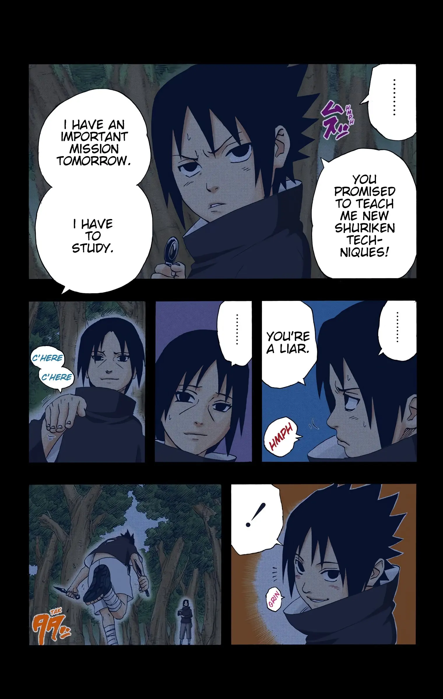 Naruto Colored Manga Online, chapter 220, page 7