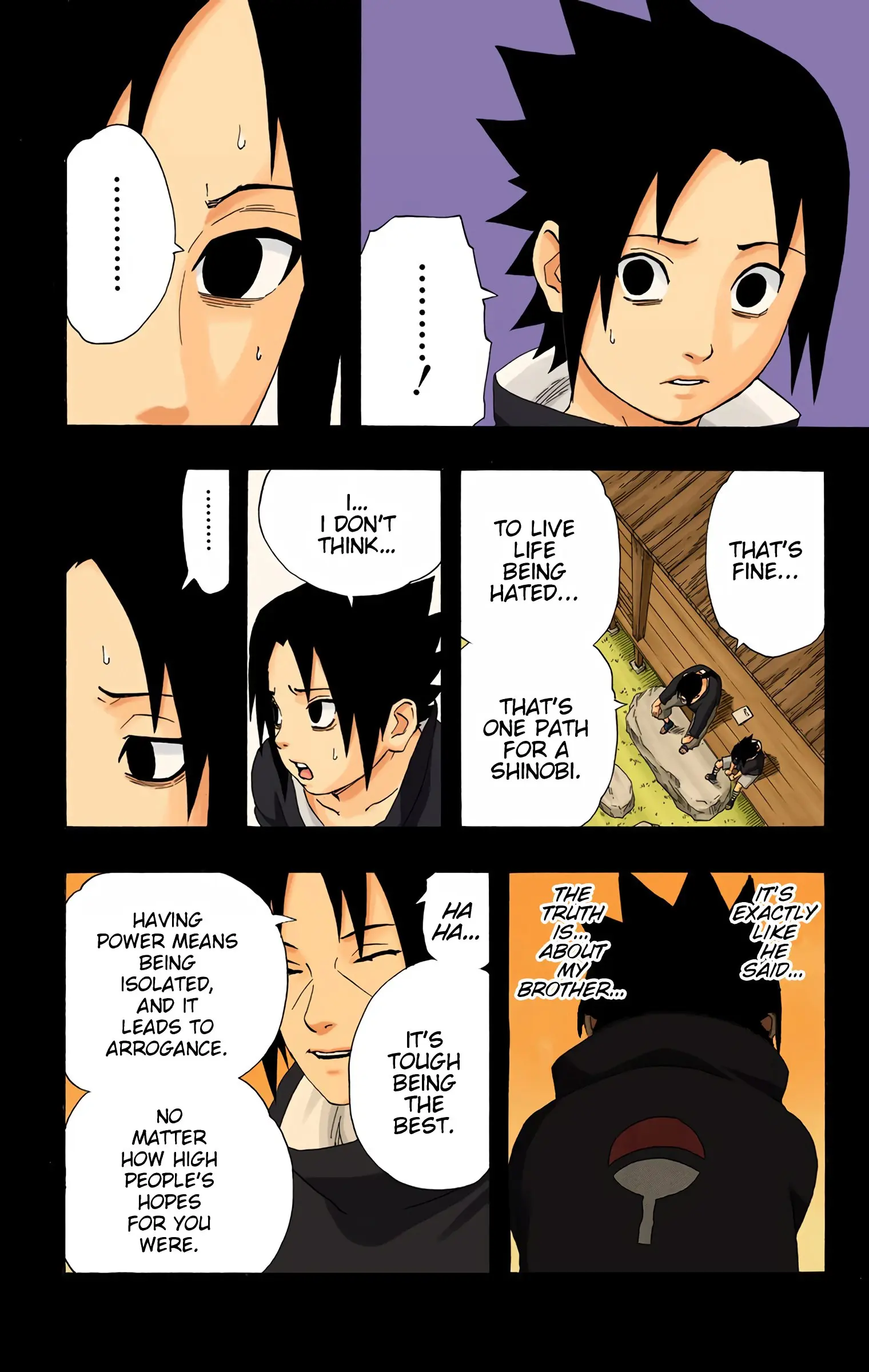 Naruto Colored Manga Online, chapter 221, page 18