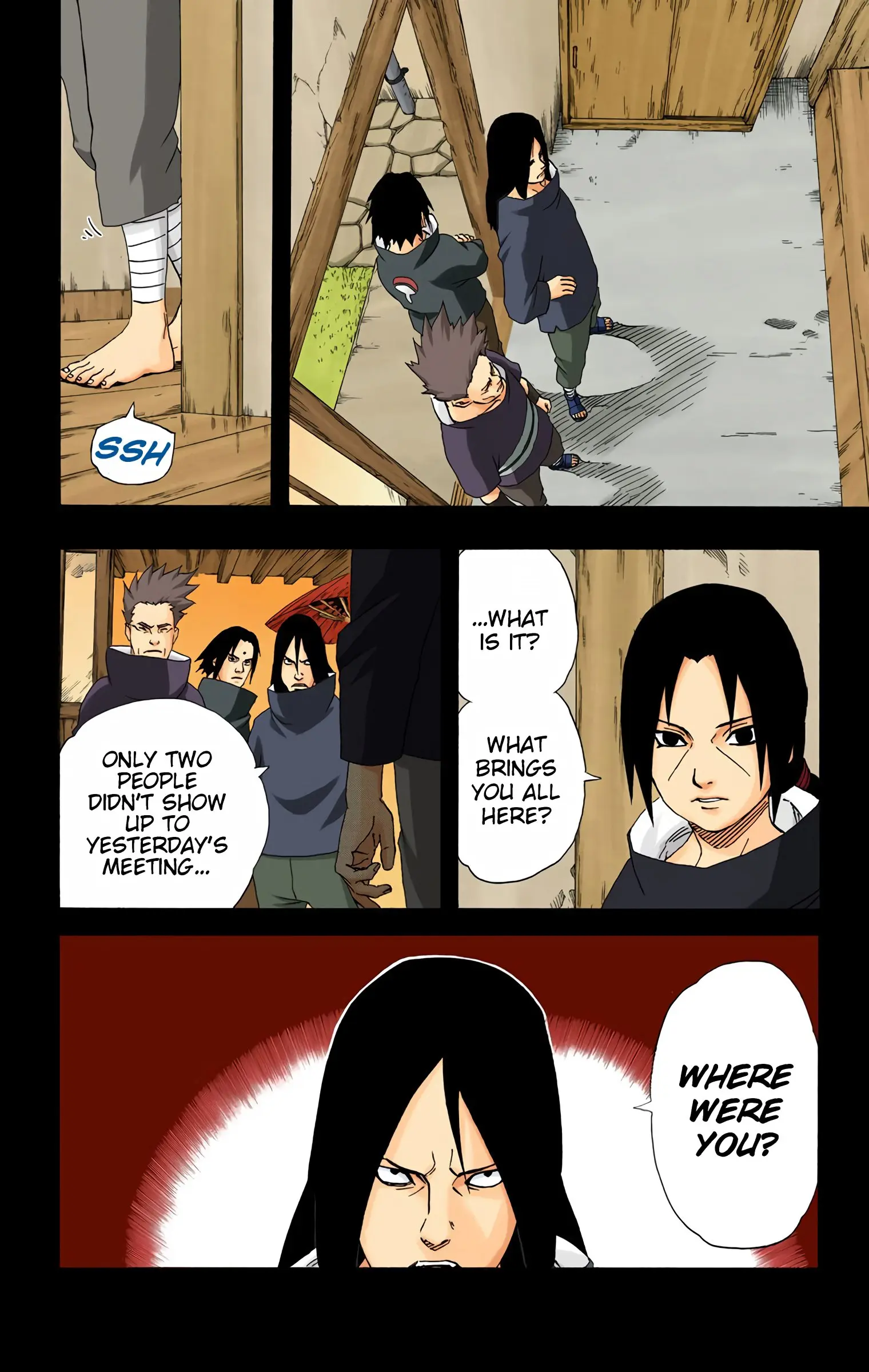 Naruto Colored Manga Online, chapter 222, page 2