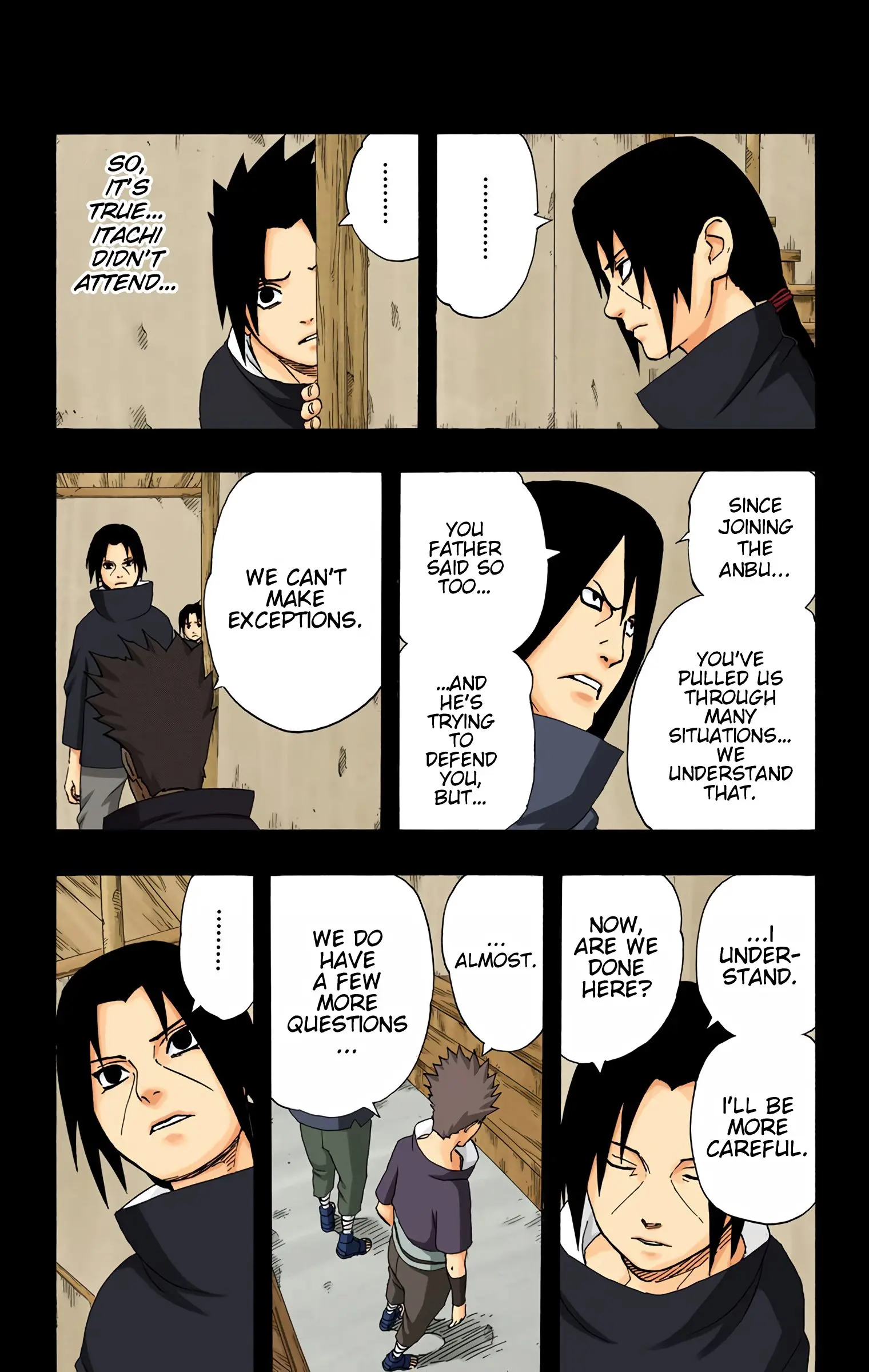 Naruto Colored Manga Online, chapter 222, page 3