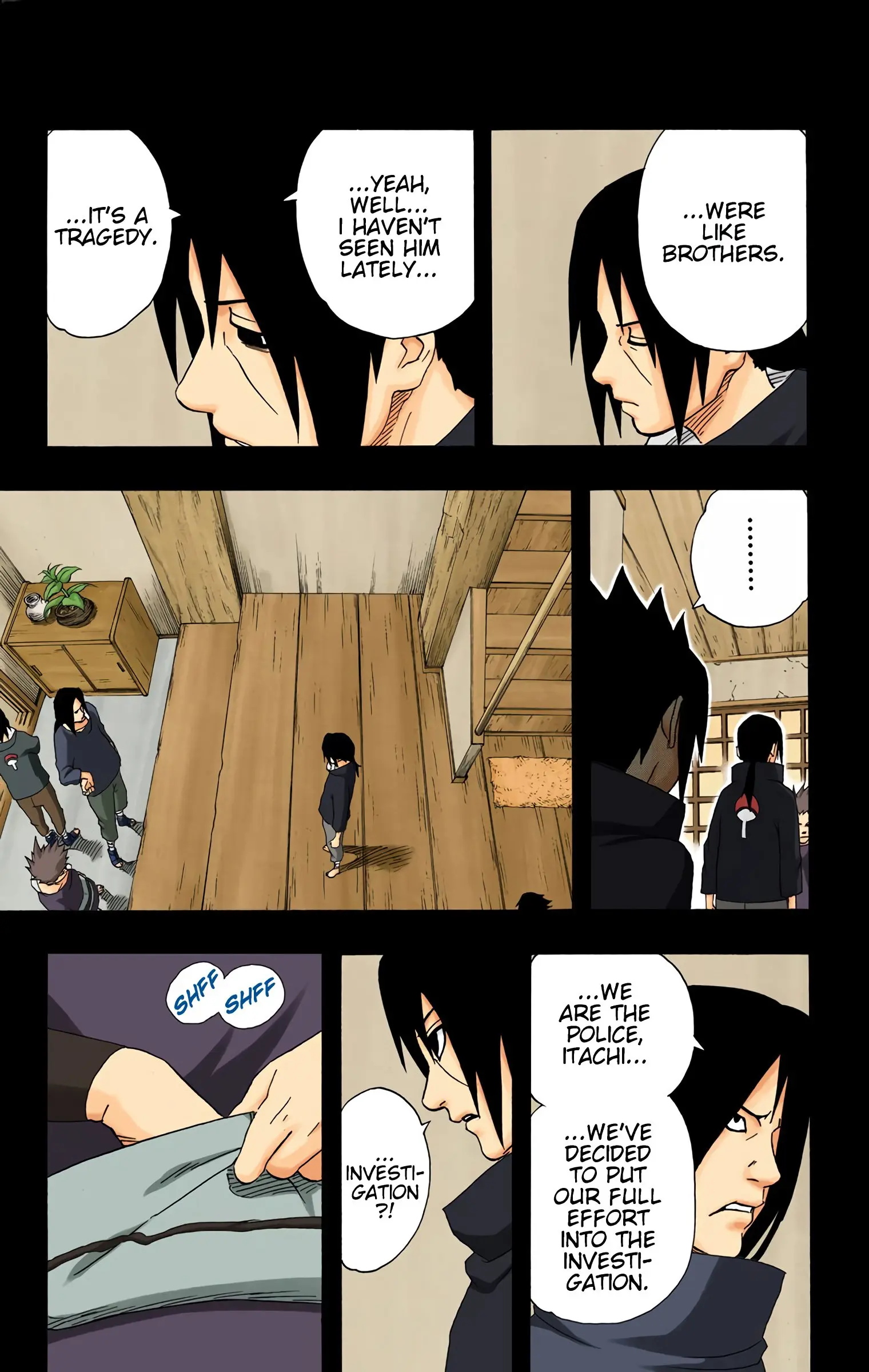 Naruto Colored Manga Online, chapter 222, page 5