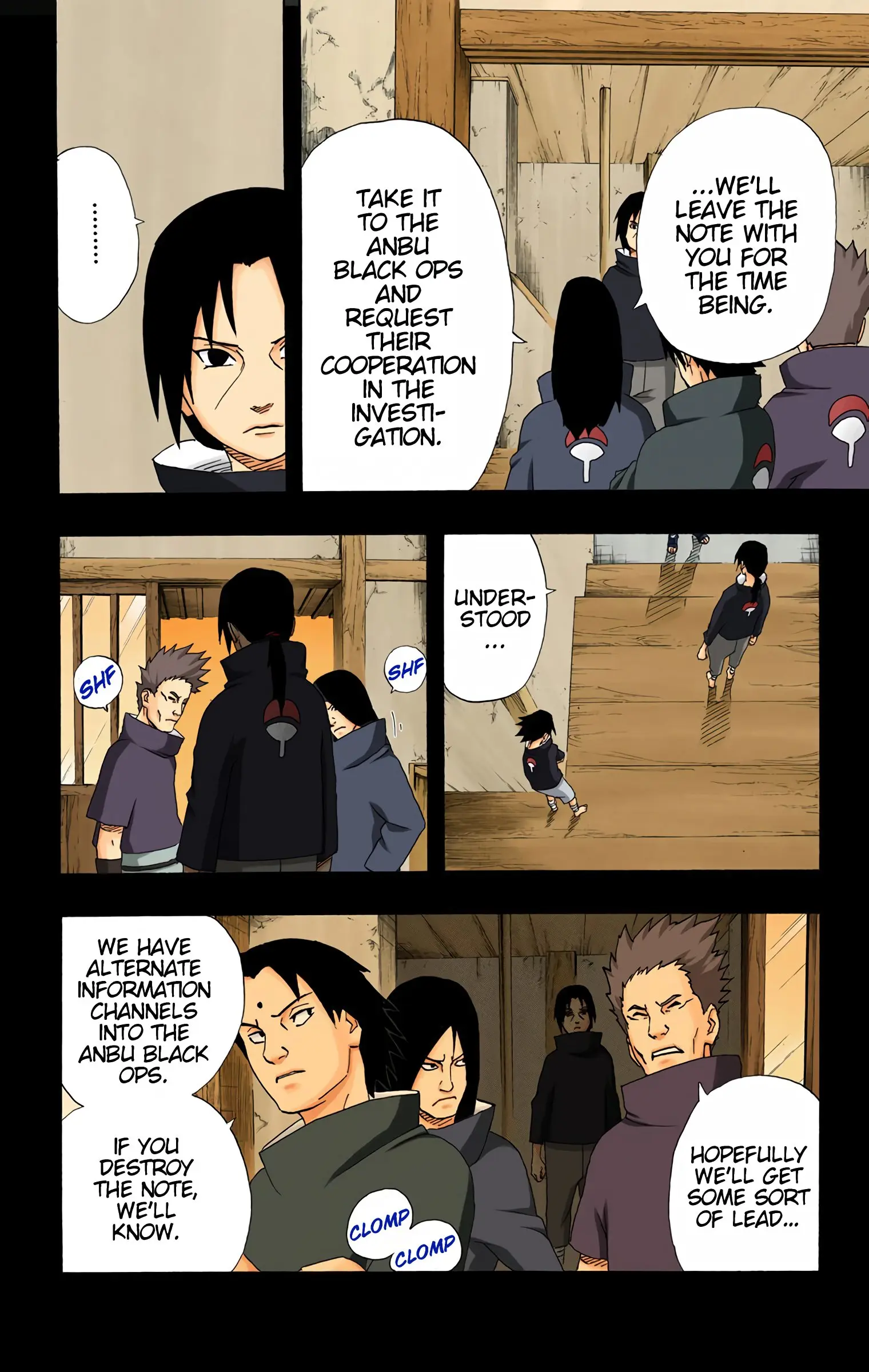Naruto Colored Manga Online, chapter 222, page 8