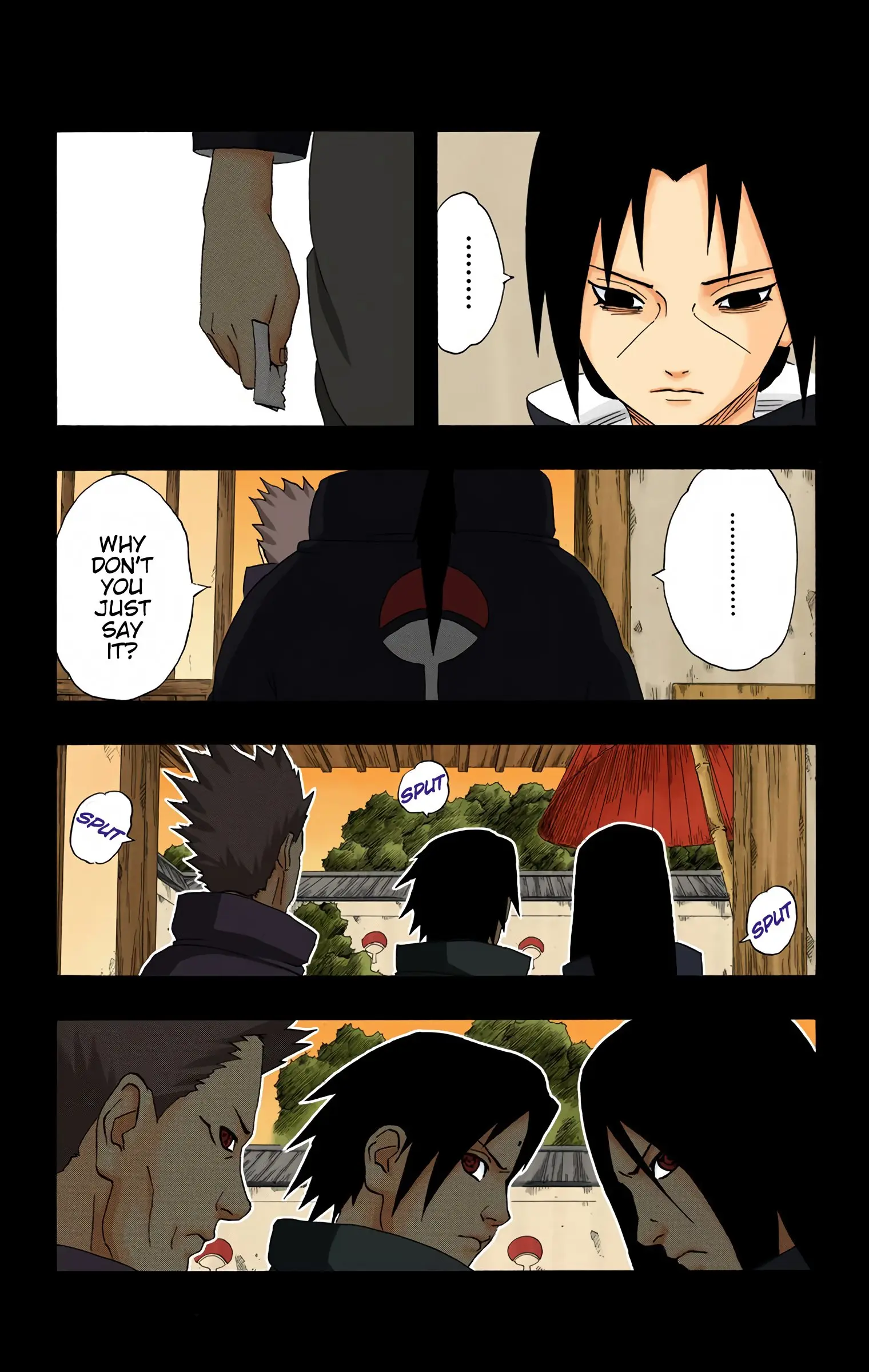 Naruto Colored Manga Online, chapter 222, page 9
