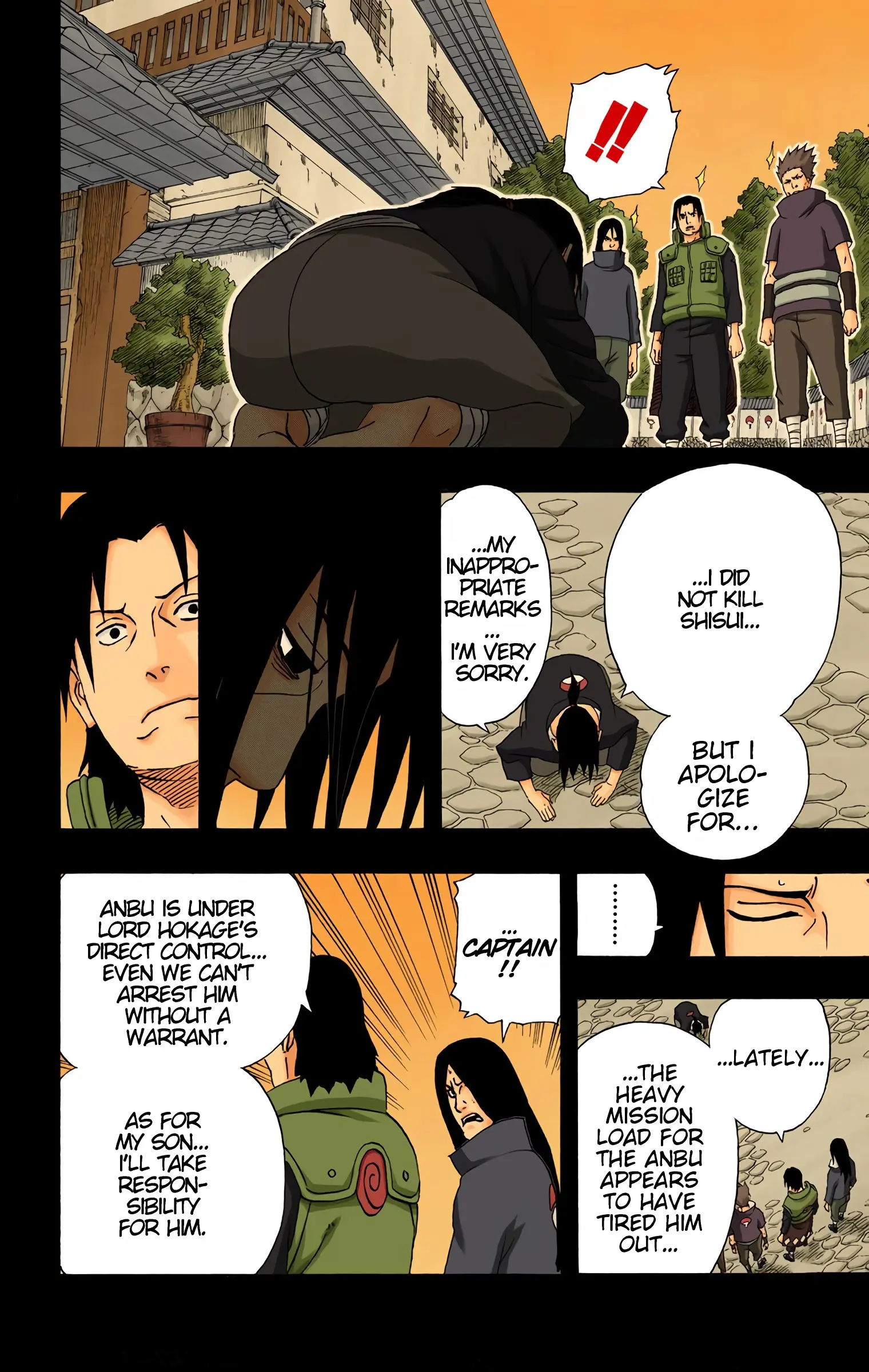 Naruto Colored Manga Online, chapter 222, page 18