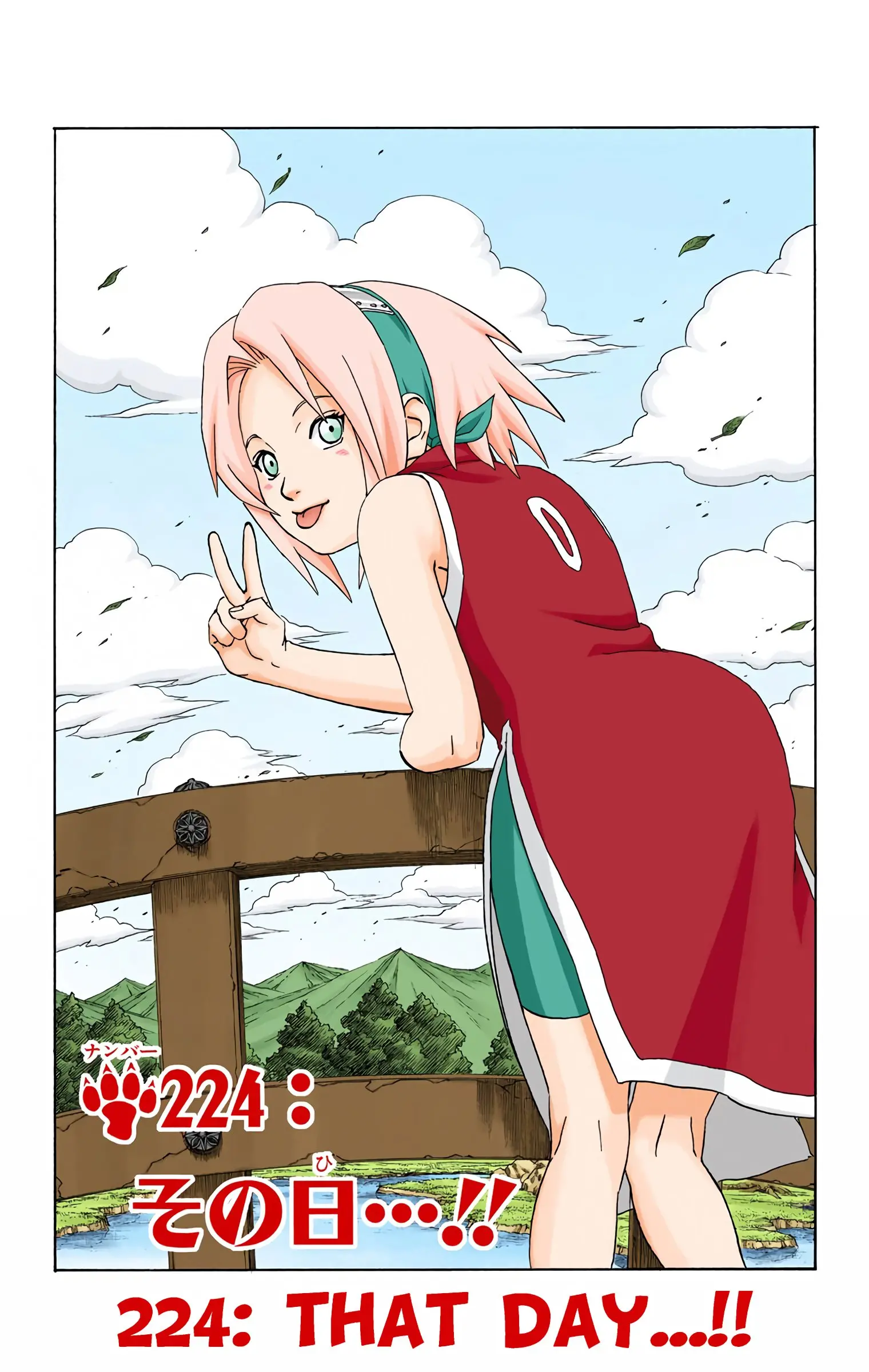 Naruto Colored Manga Online, chapter 224, page 1