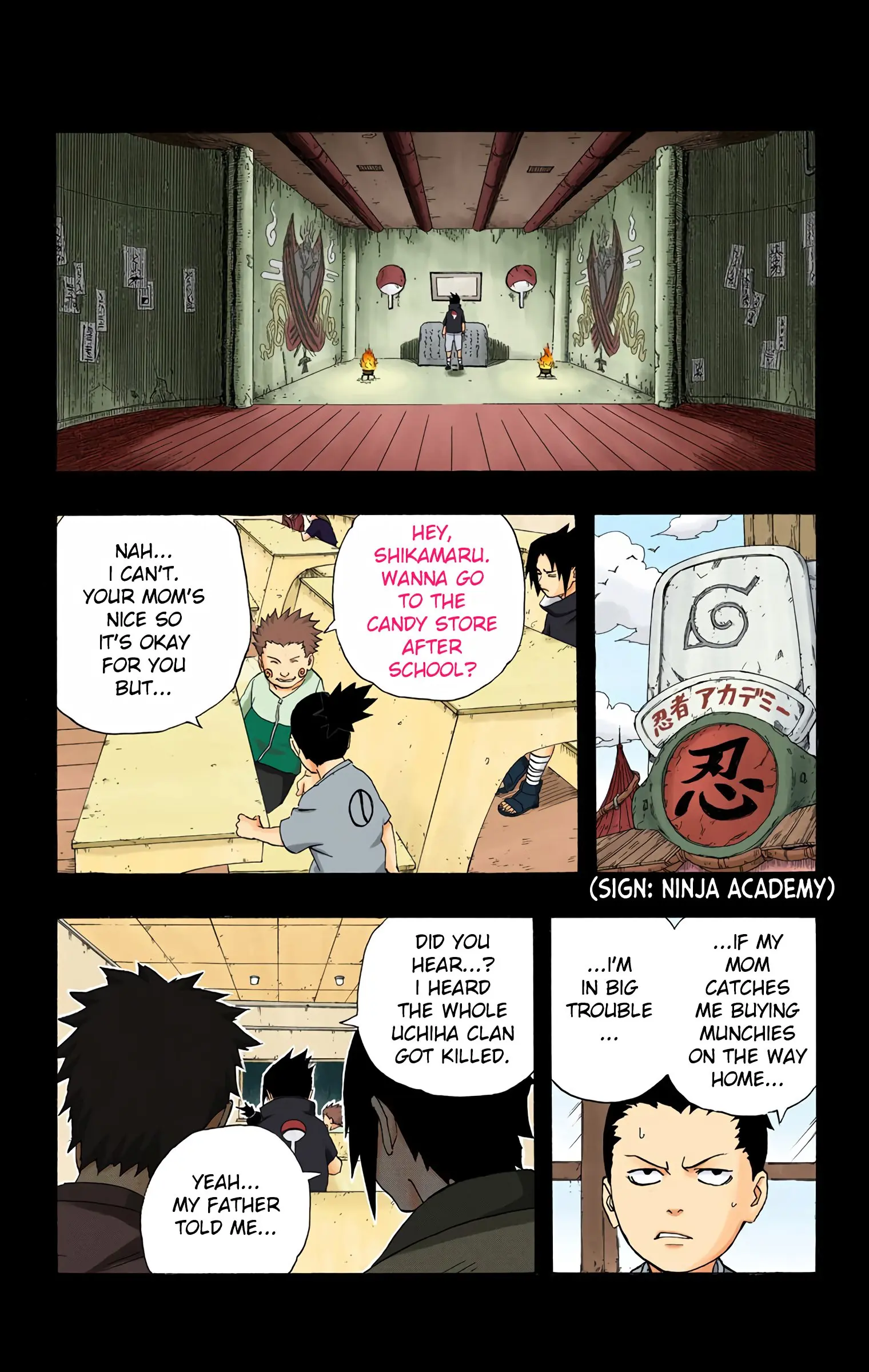 Naruto Colored Manga Online, chapter 225, page 12