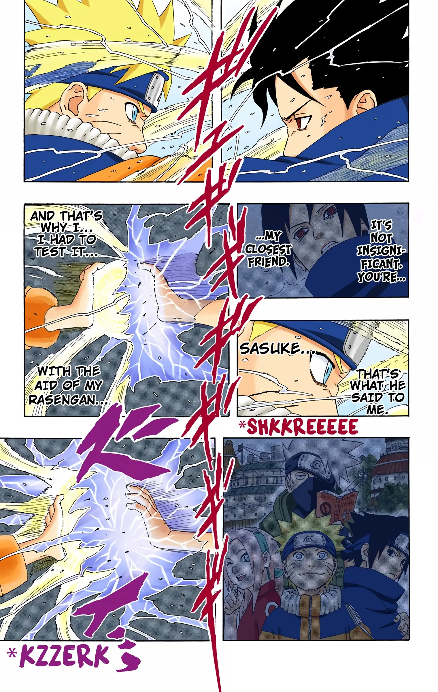Naruto Colored Manga Online, chapter 227, page 8