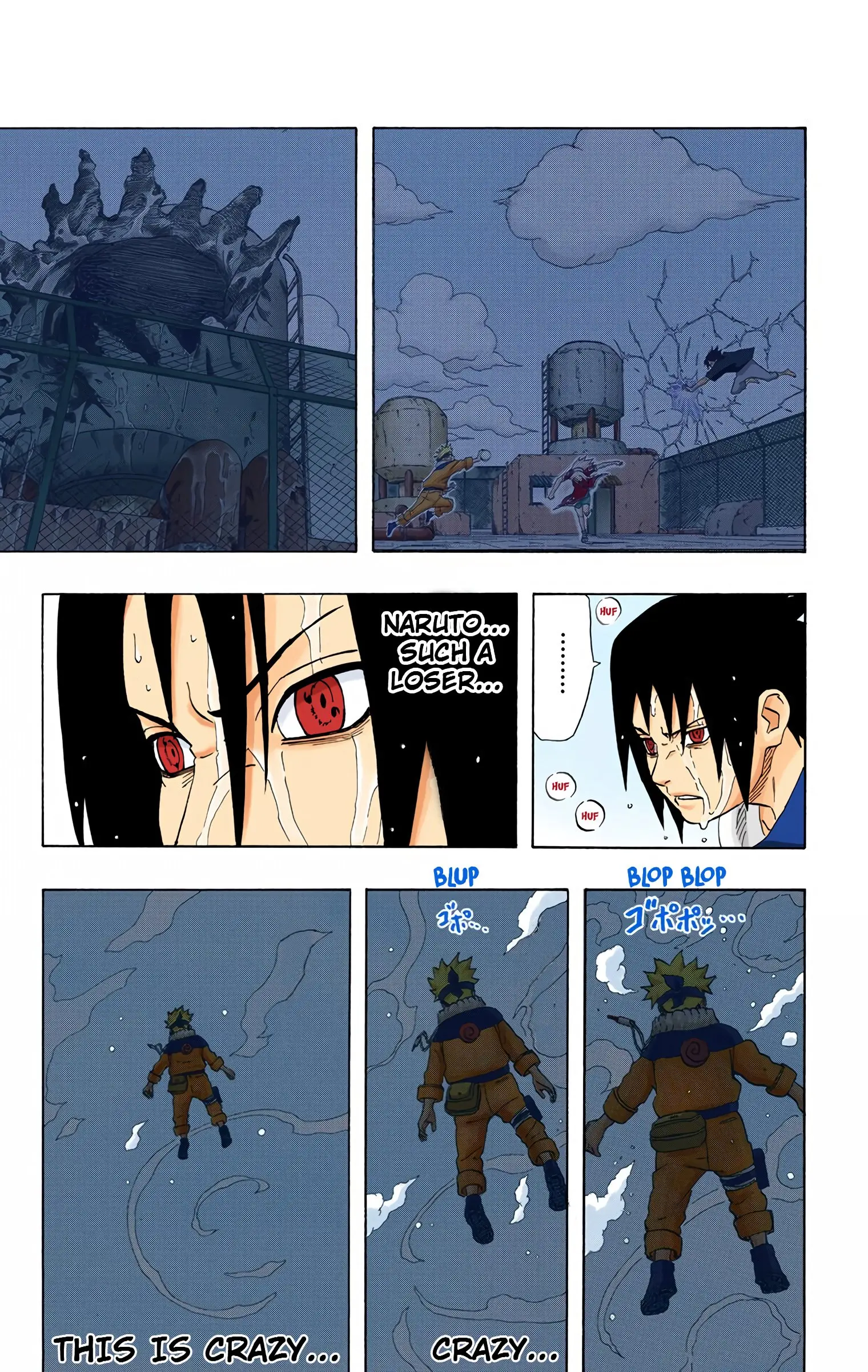 Naruto Colored Manga Online, chapter 227, page 11