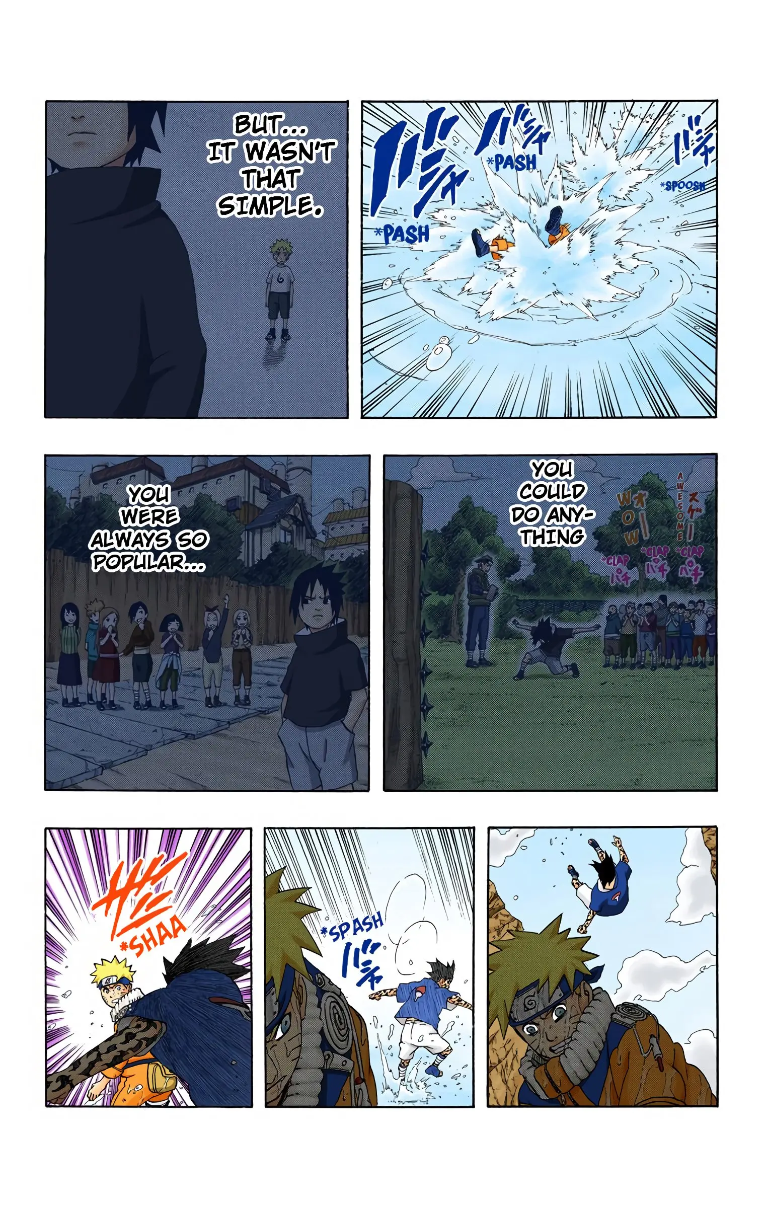 Naruto Colored Manga Online, chapter 227, page 19