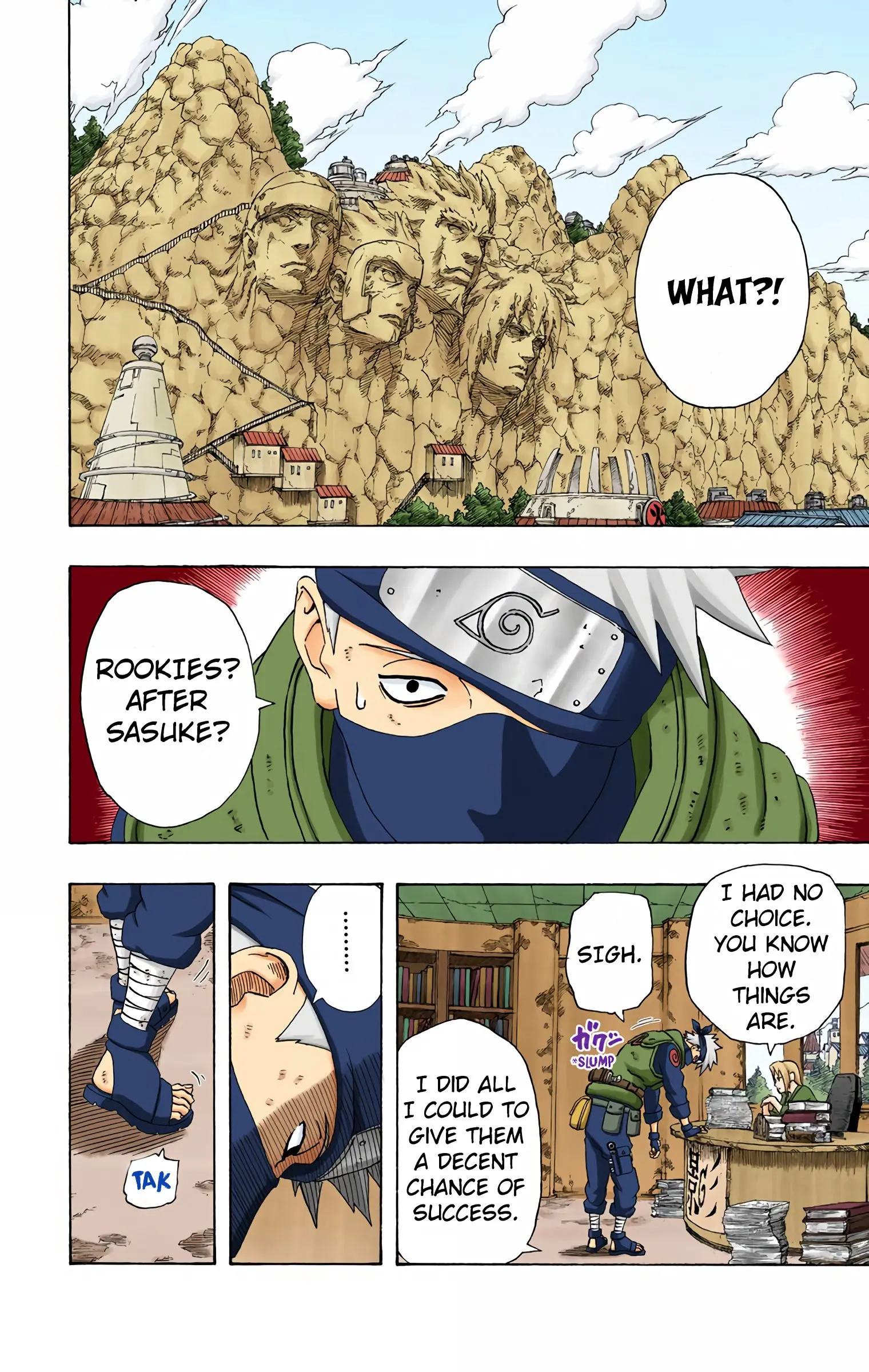 Naruto Colored Manga Online, chapter 228, page 2
