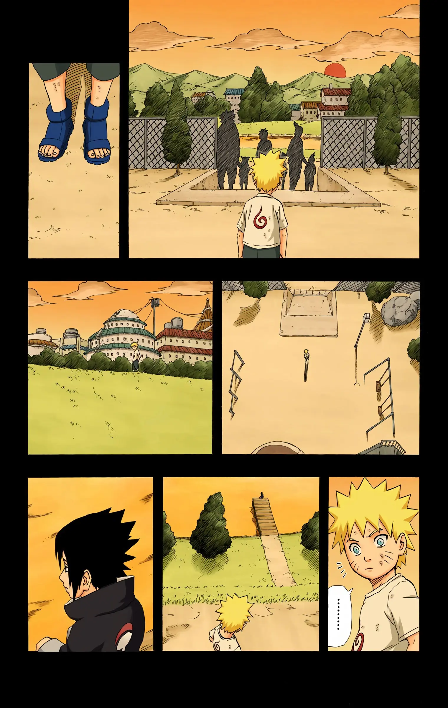 Naruto Colored Manga Online, chapter 228, page 8