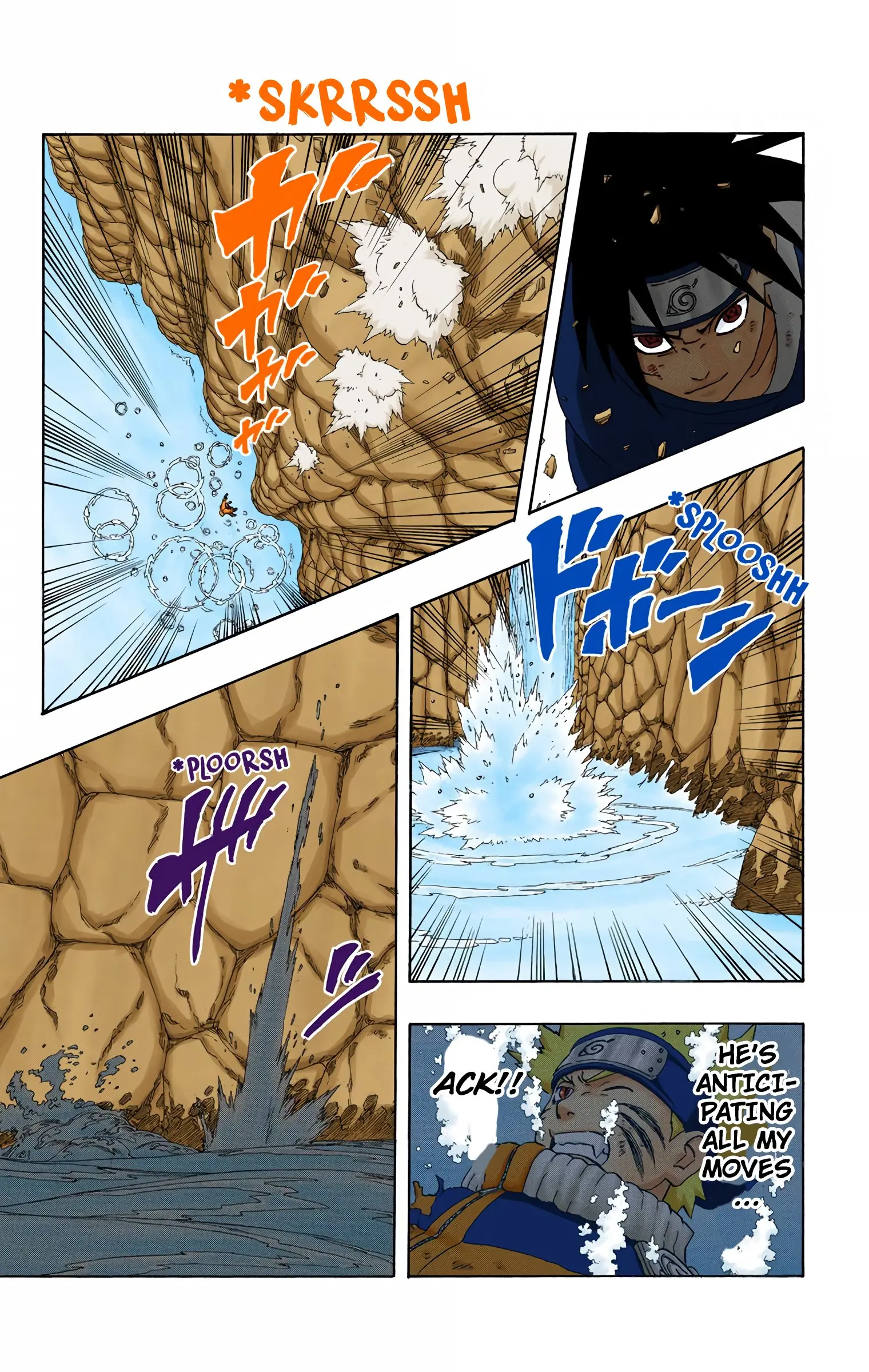 Naruto Colored Manga Online, chapter 230, page 12