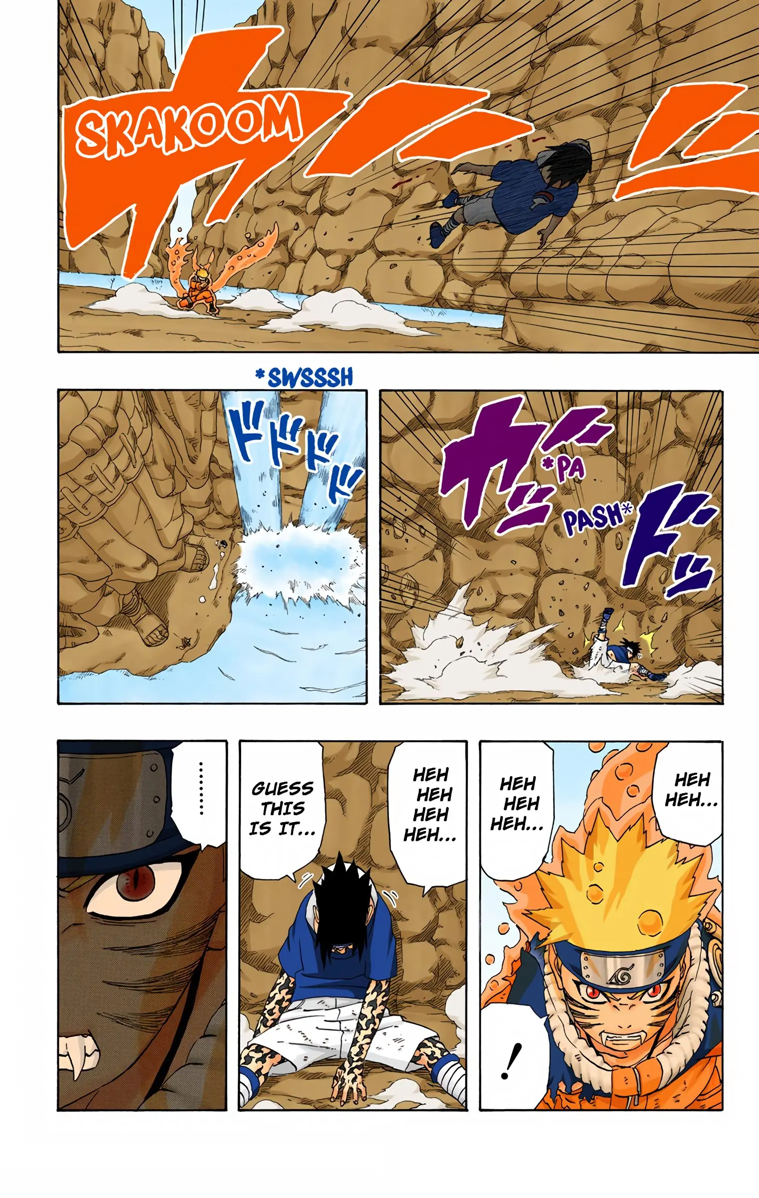 Naruto Colored Manga Online, chapter 231, page 15