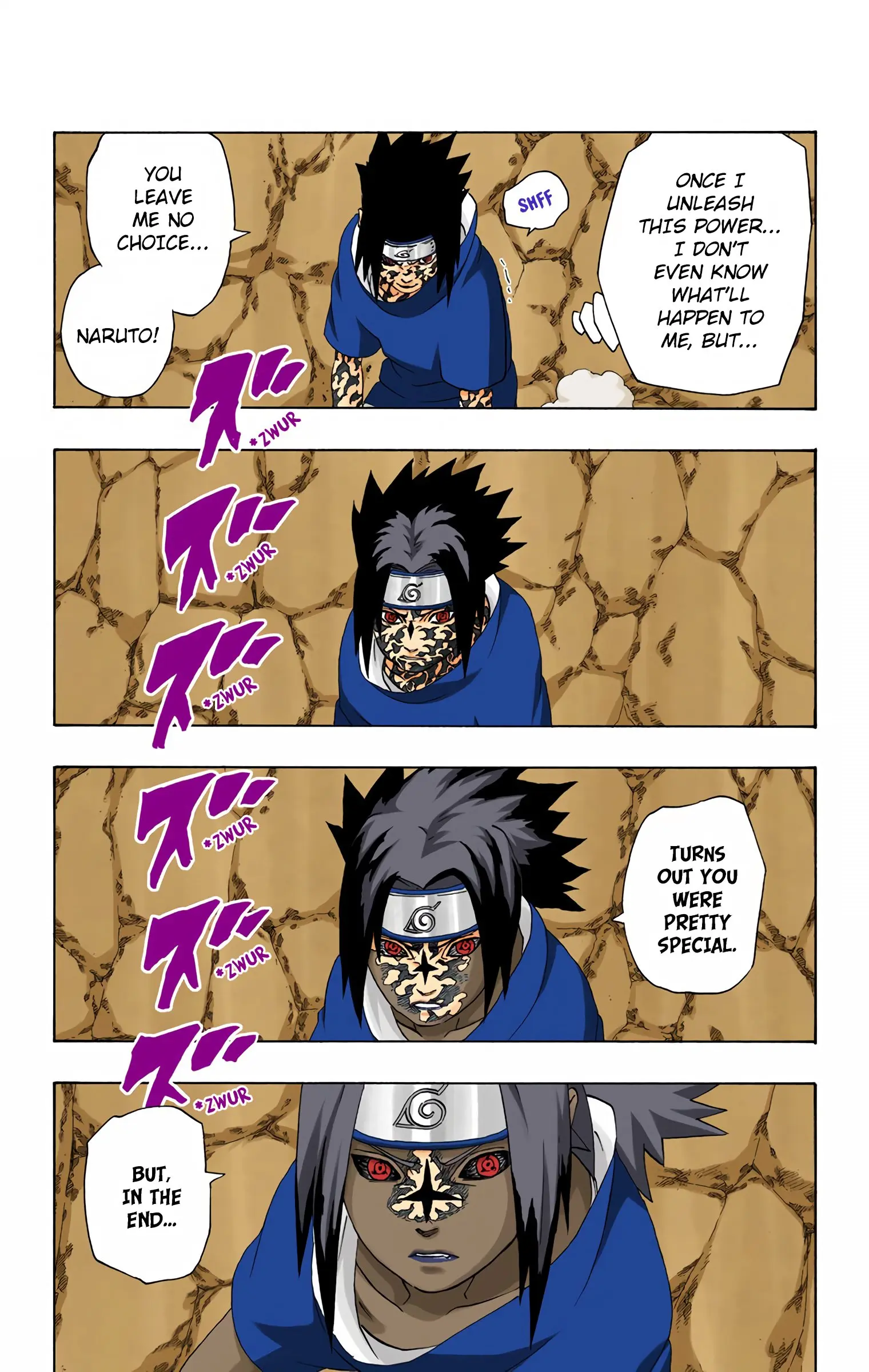 Naruto Colored Manga Online, chapter 231, page 16