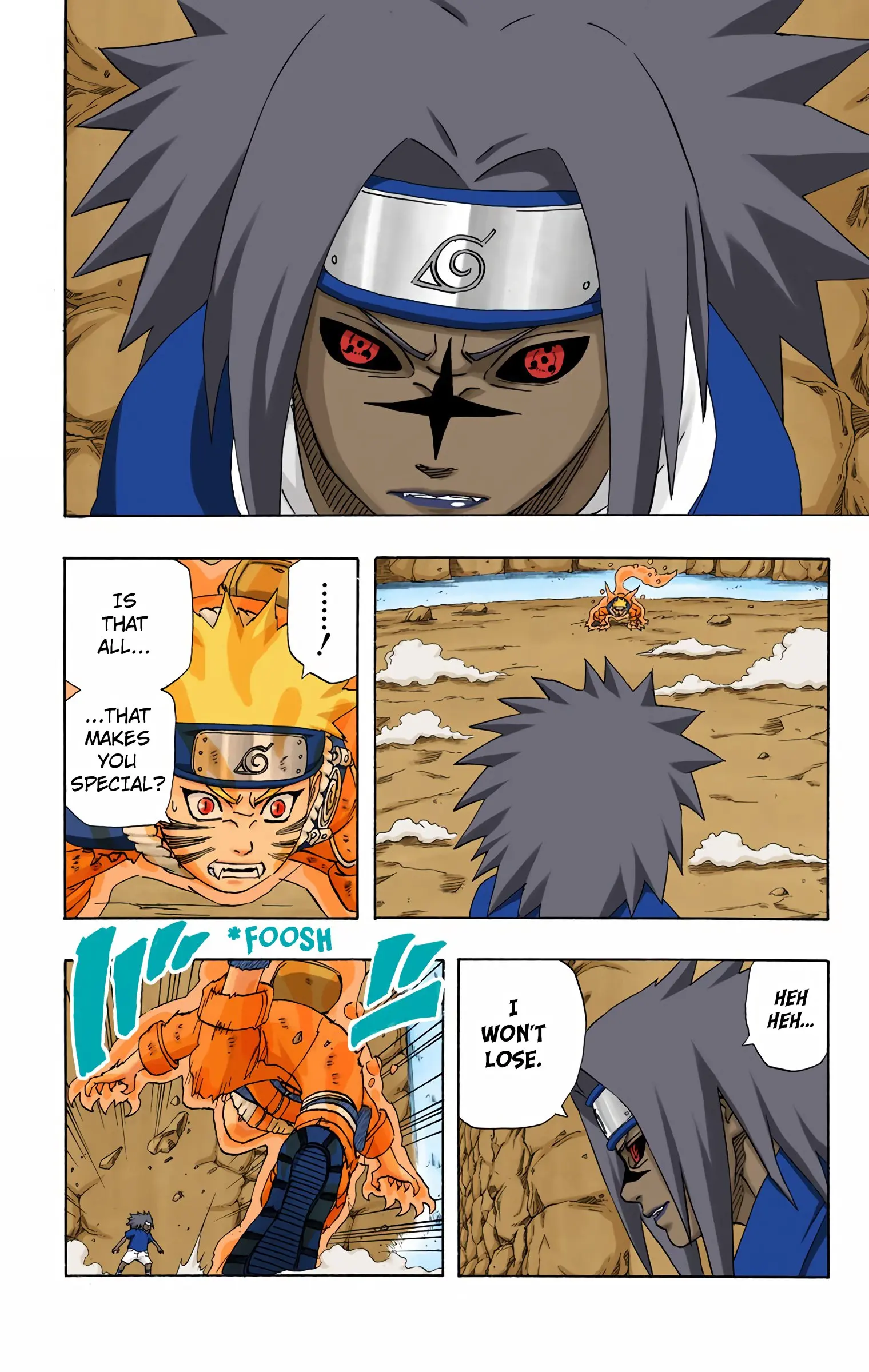 Naruto Colored Manga Online, chapter 232, page 2