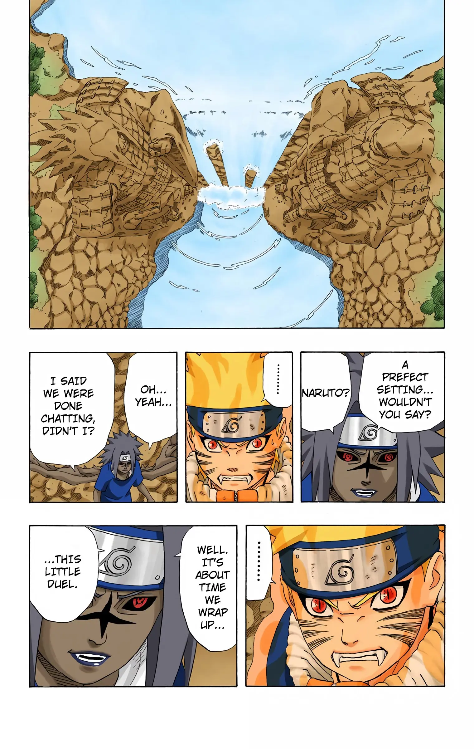 Naruto Colored Manga Online, chapter 232, page 8