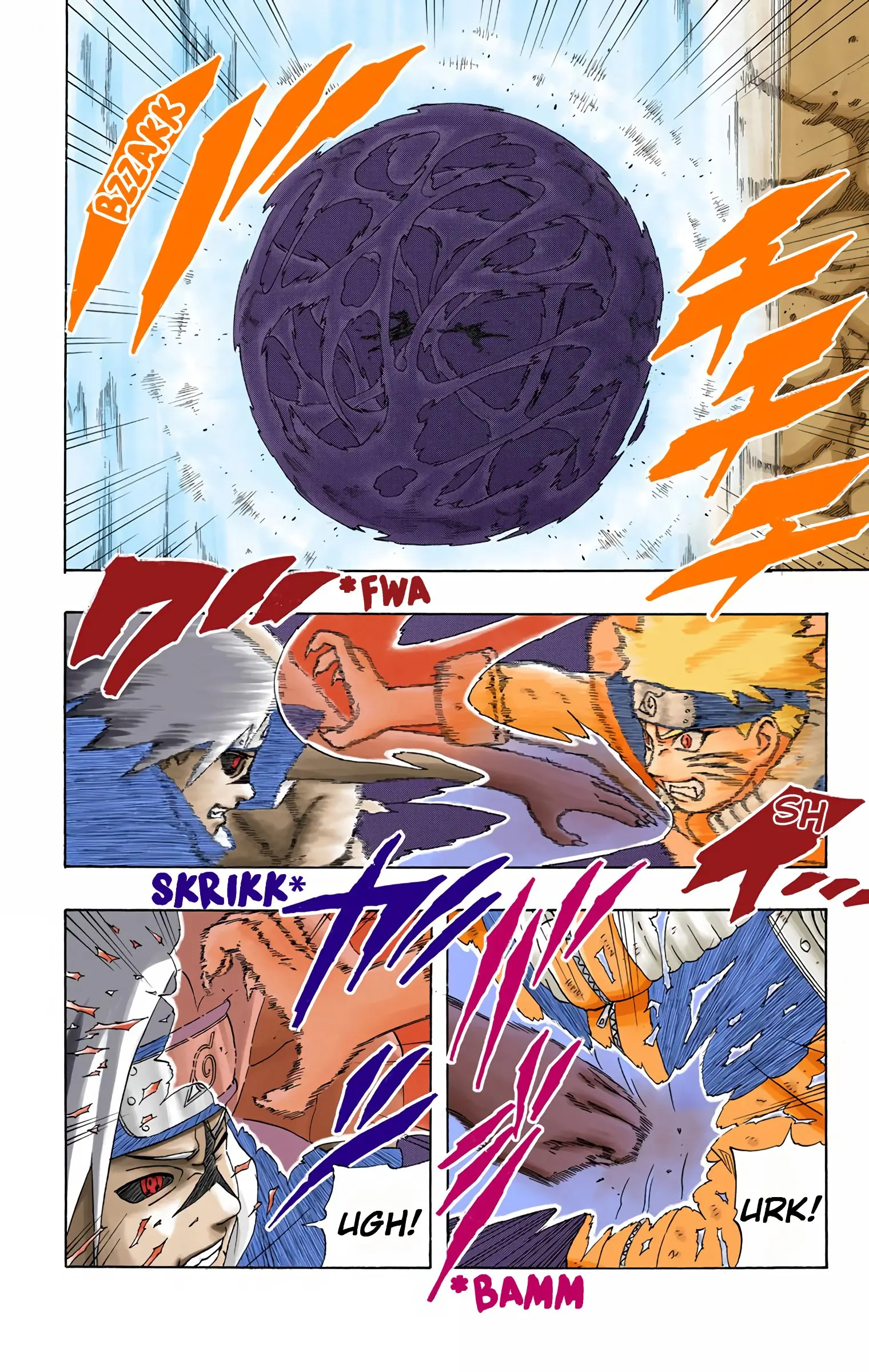 Naruto Colored Manga Online, chapter 233, page 2