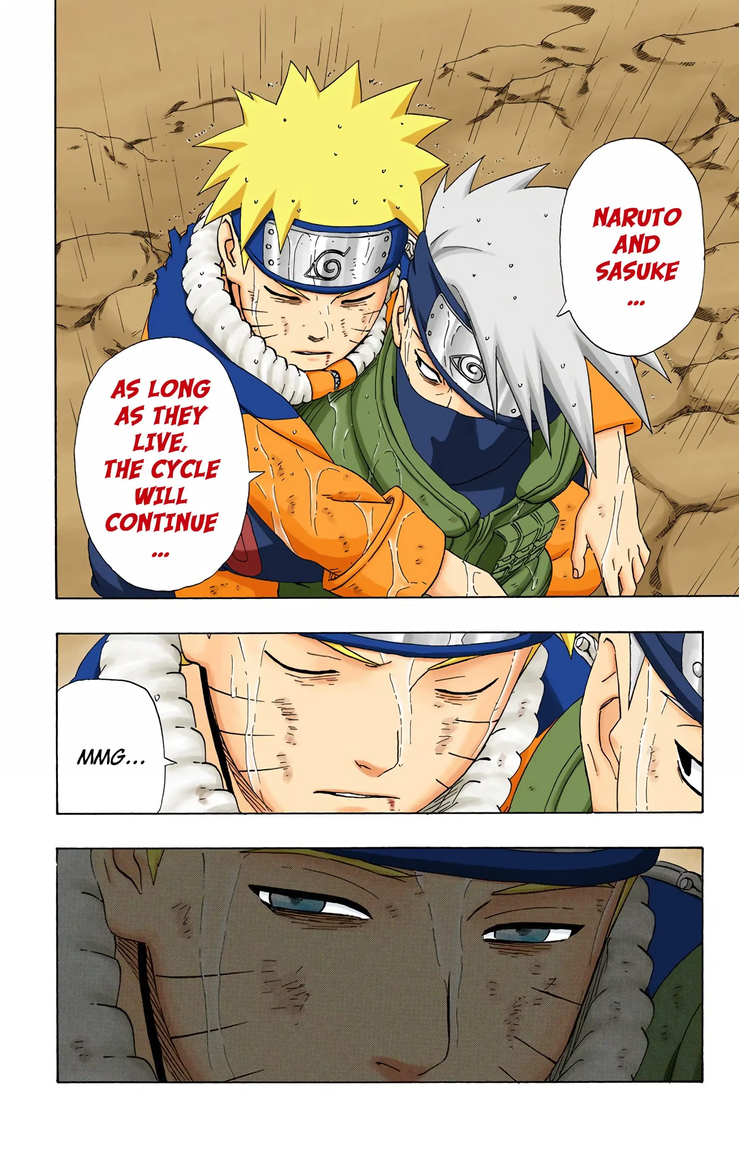 Naruto Colored Manga Online, chapter 234, page 13