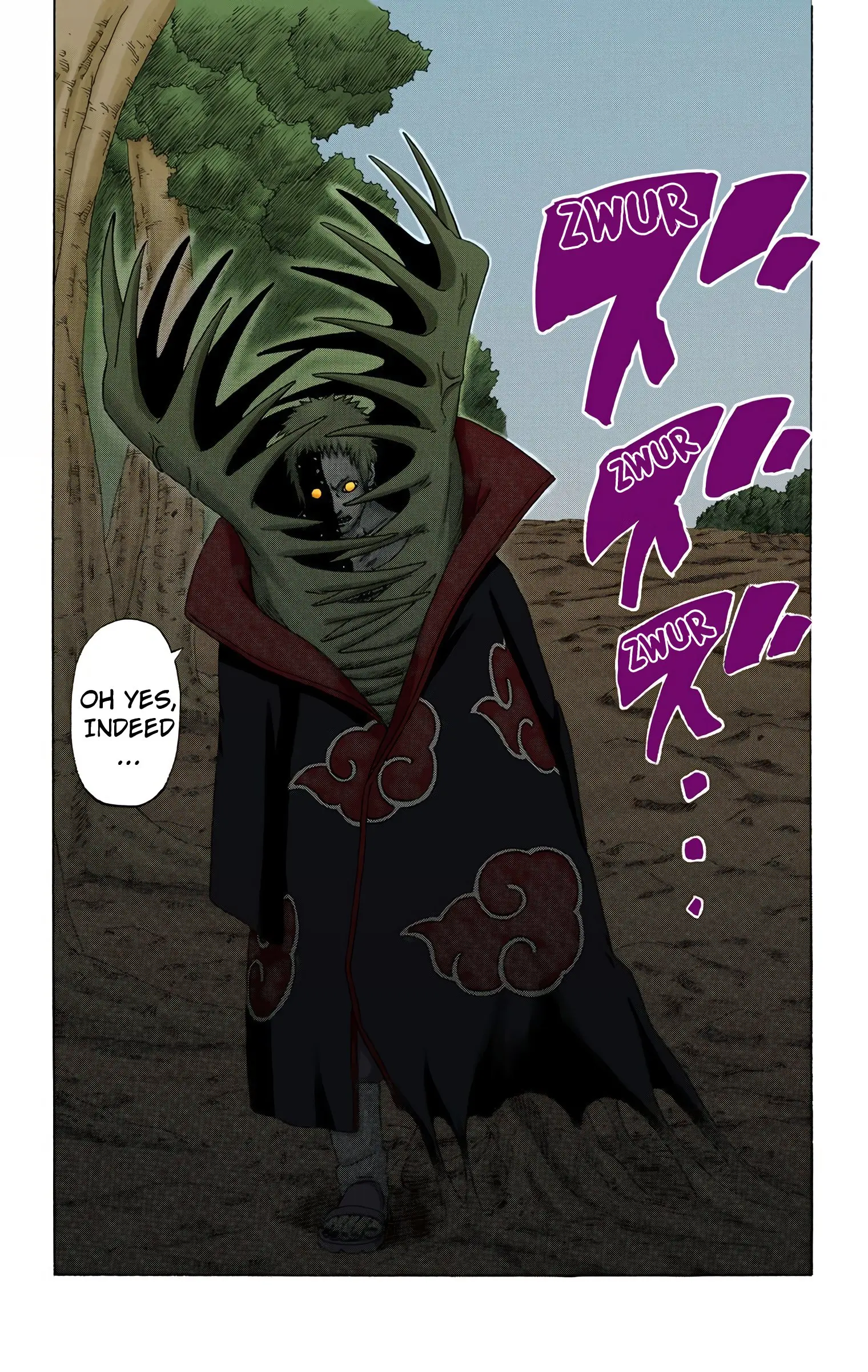 Naruto Colored Manga Online, chapter 234, page 20
