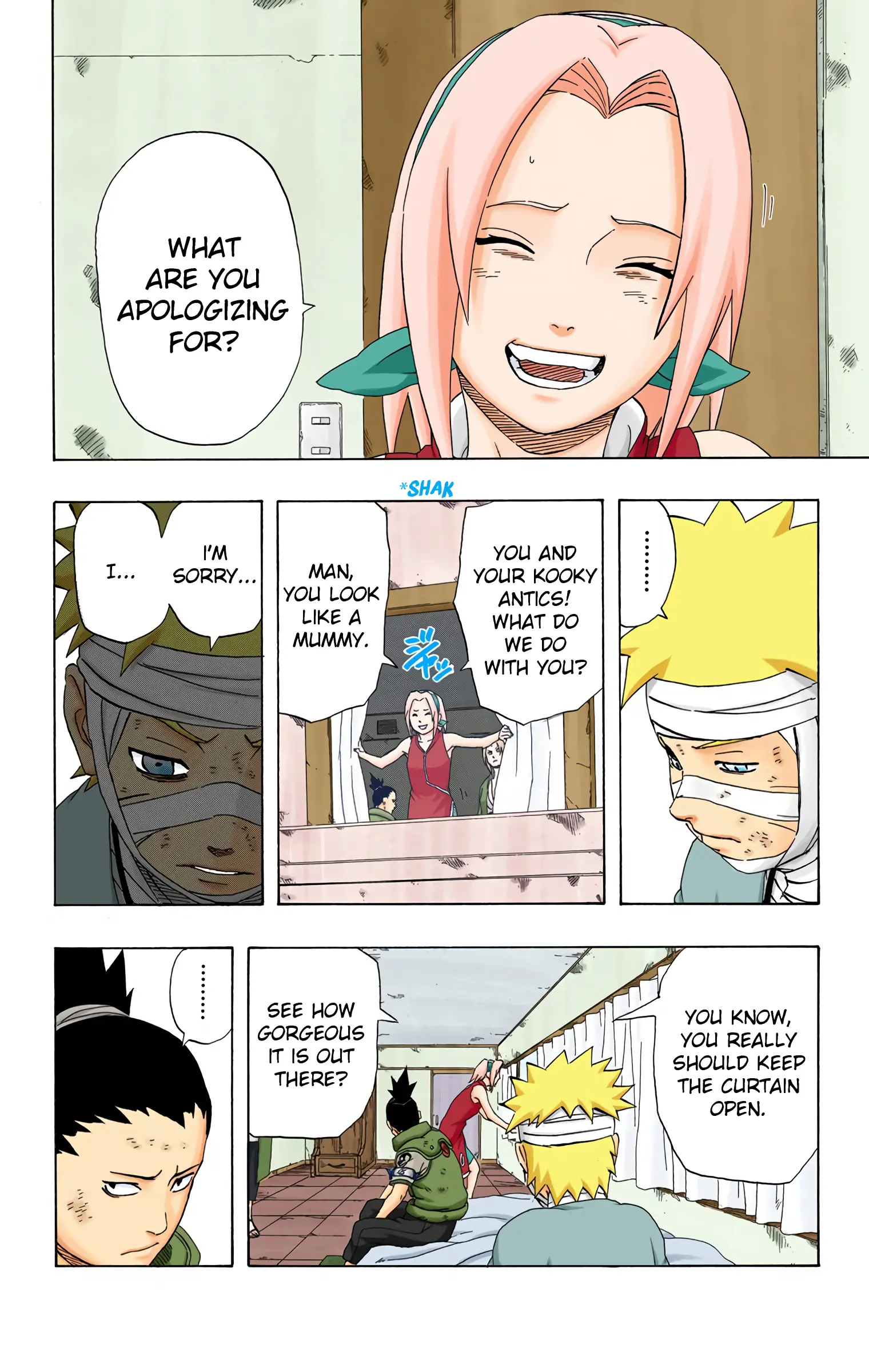 Naruto Colored Manga Online, chapter 236, page 17