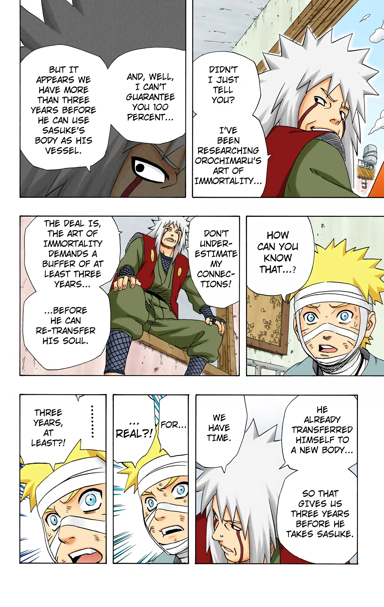 Naruto Colored Manga Online, chapter 237, page 8
