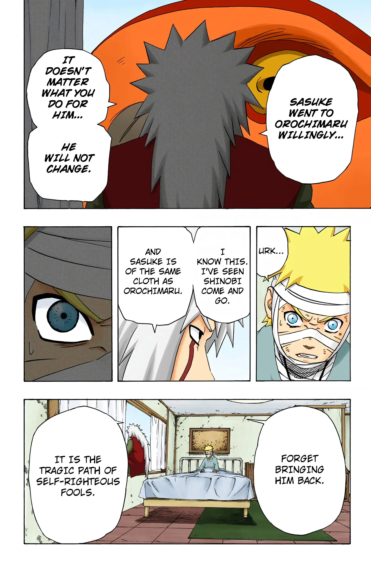 Naruto Colored Manga Online, chapter 237, page 10