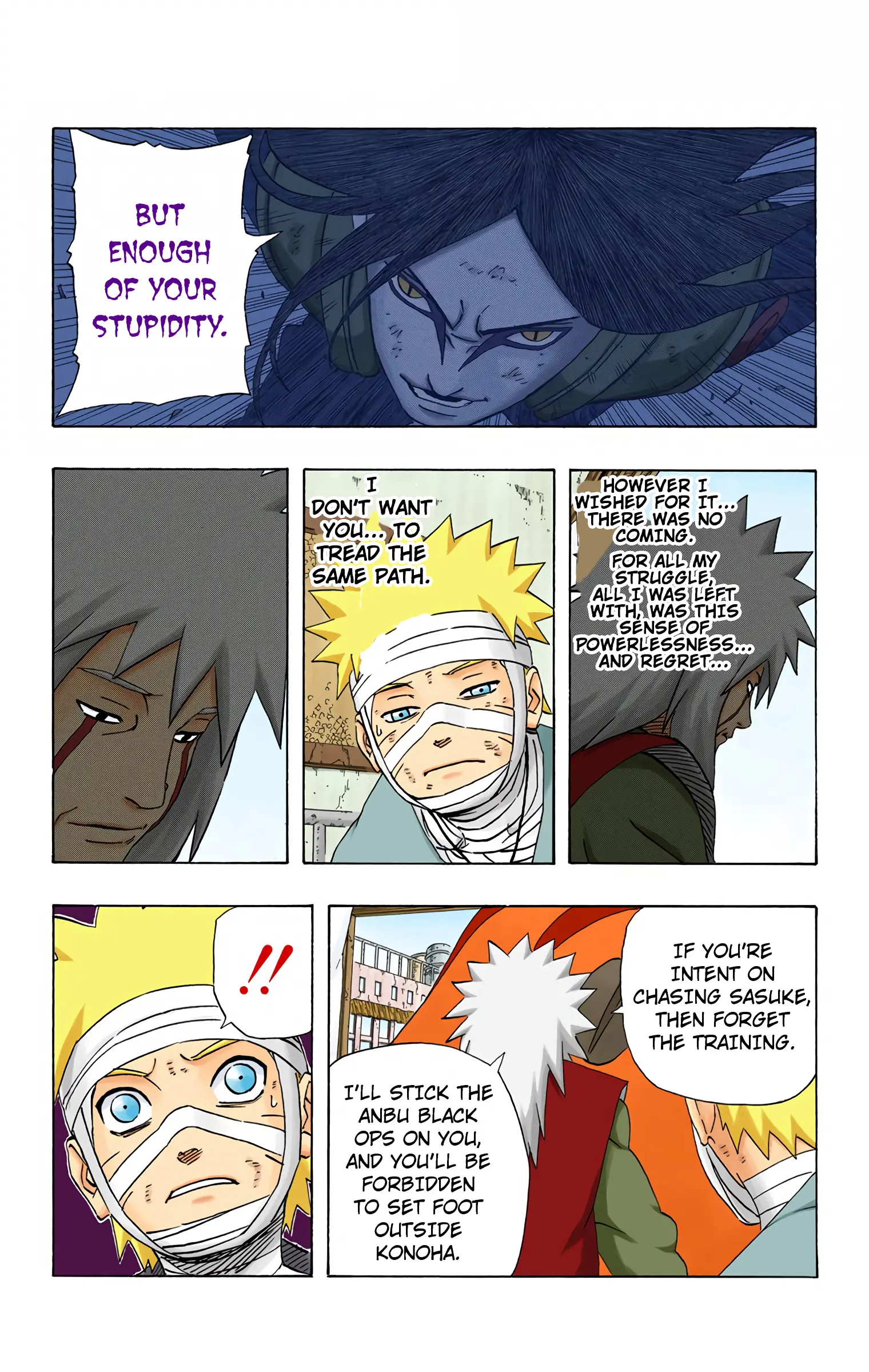Naruto Colored Manga Online, chapter 237, page 13