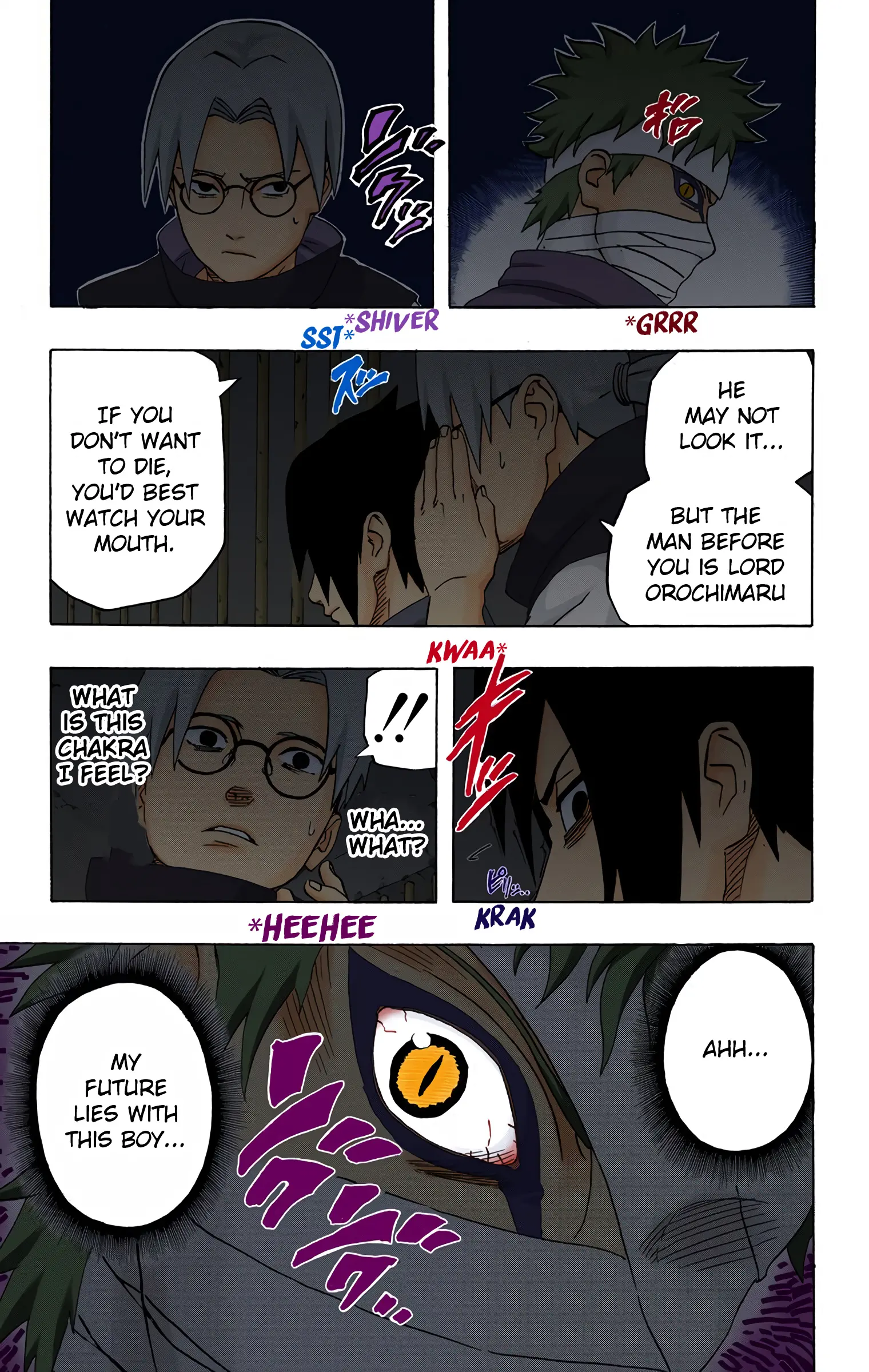 Naruto Colored Manga Online, chapter 238, page 3