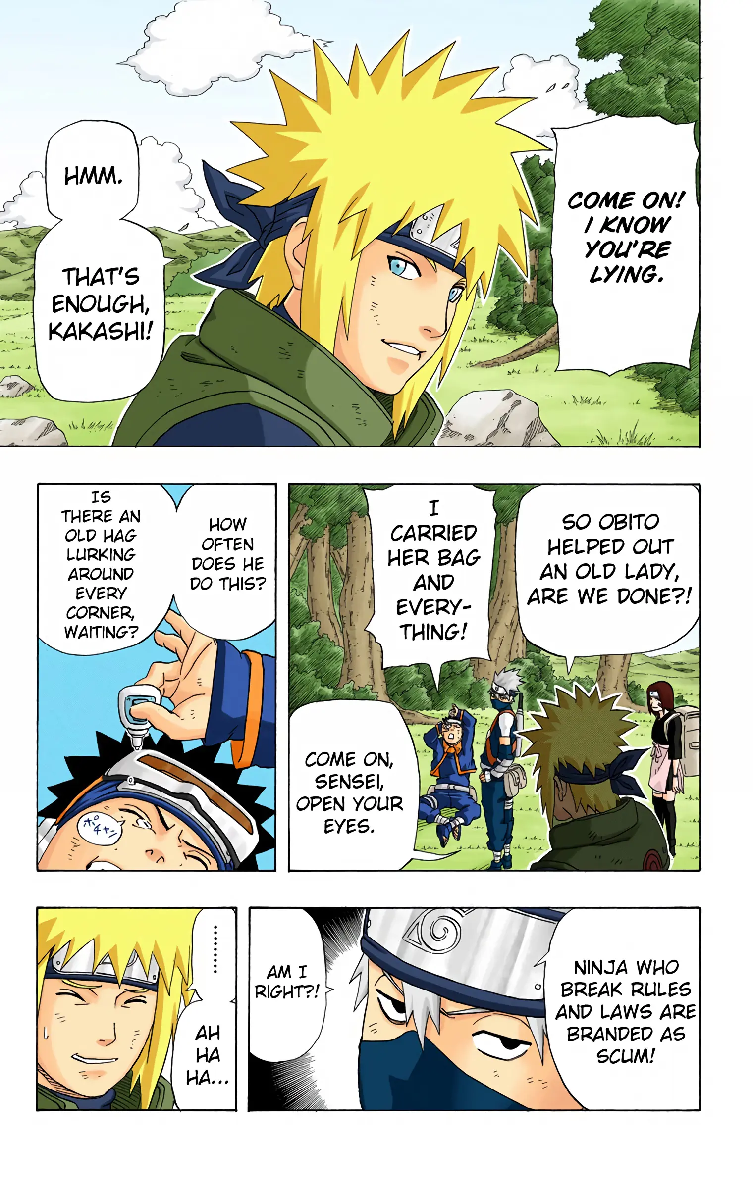 Naruto Colored Manga Online, chapter 239, page 5