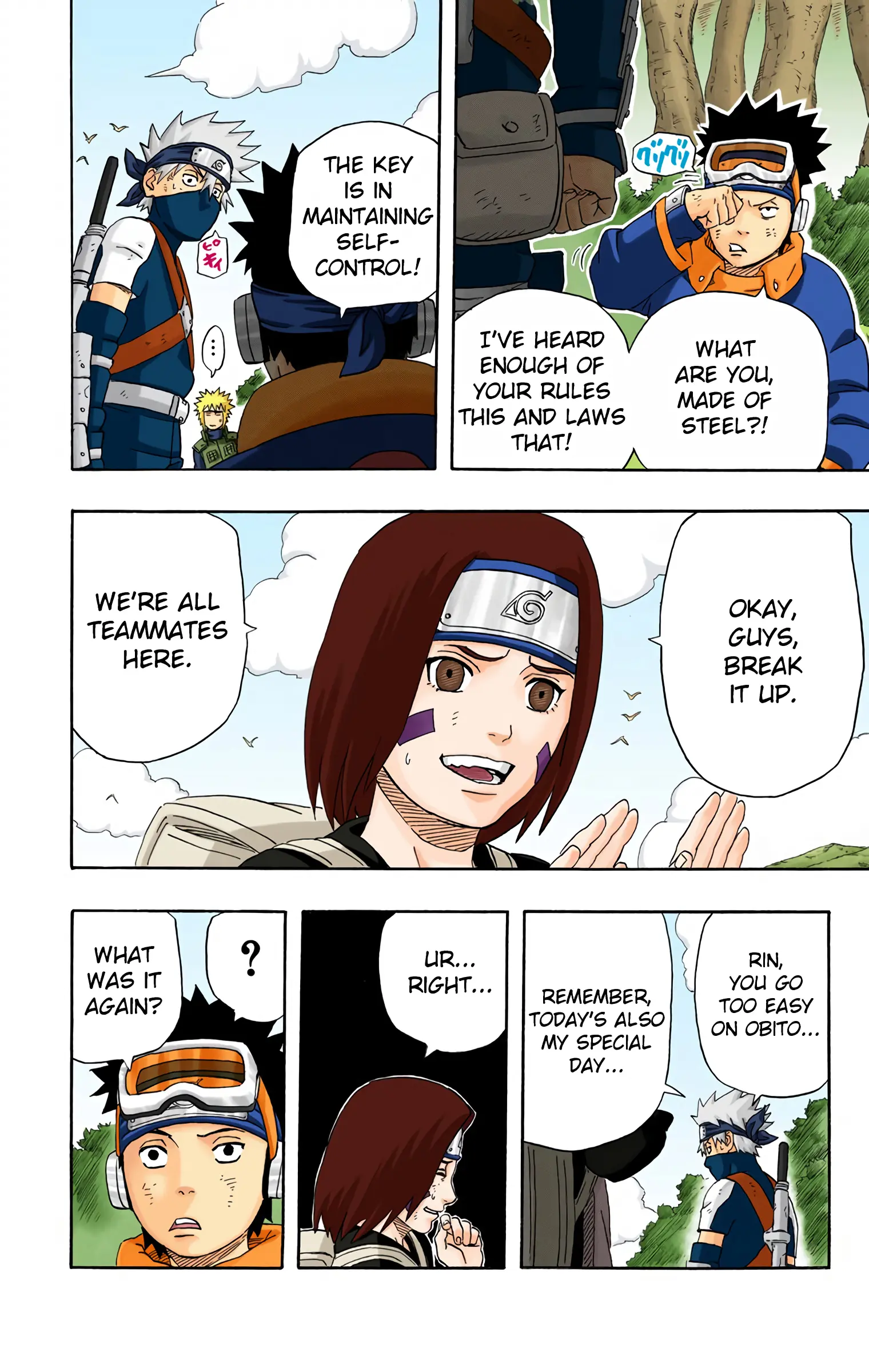 Naruto Colored Manga Online, chapter 239, page 6