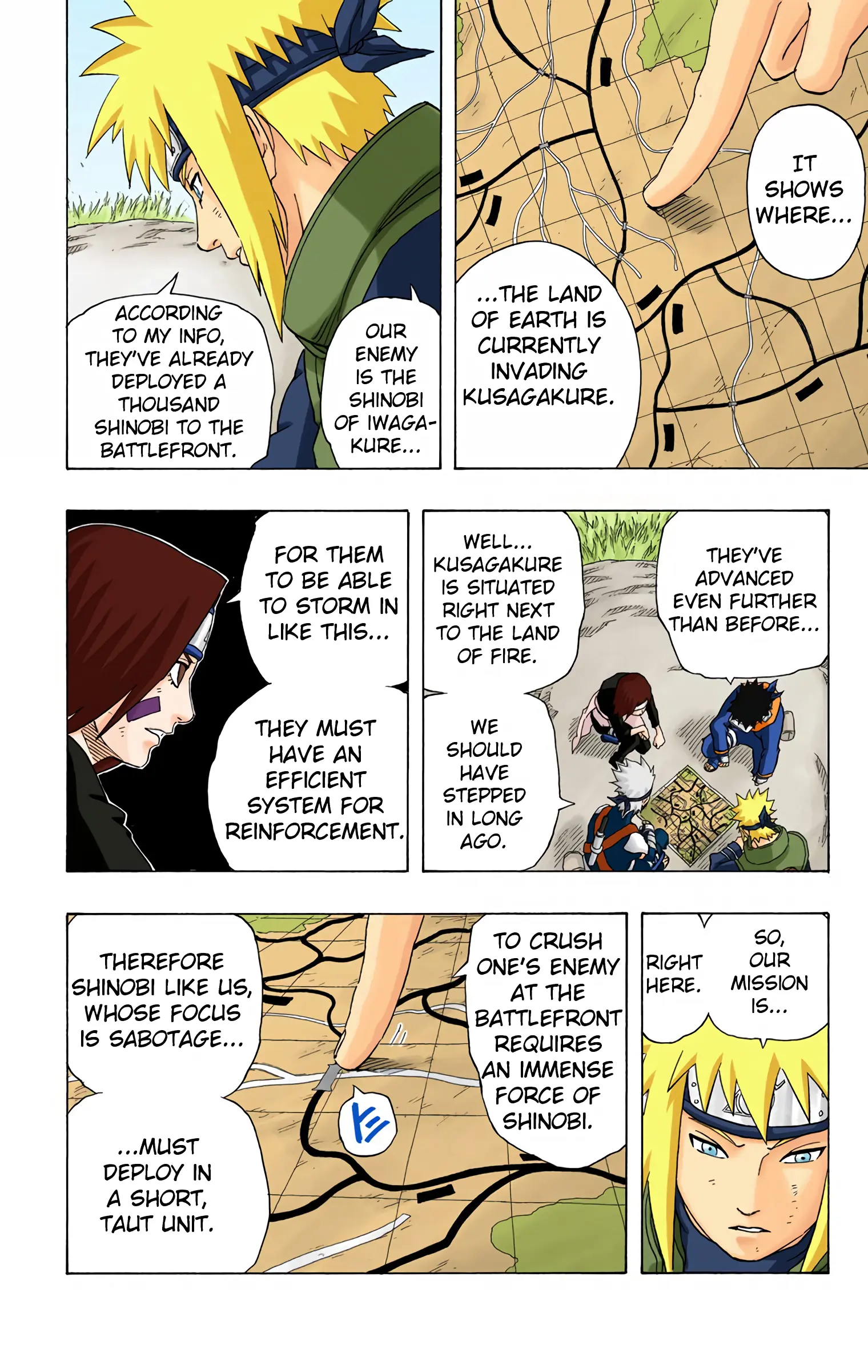 Naruto Colored Manga Online, chapter 239, page 12