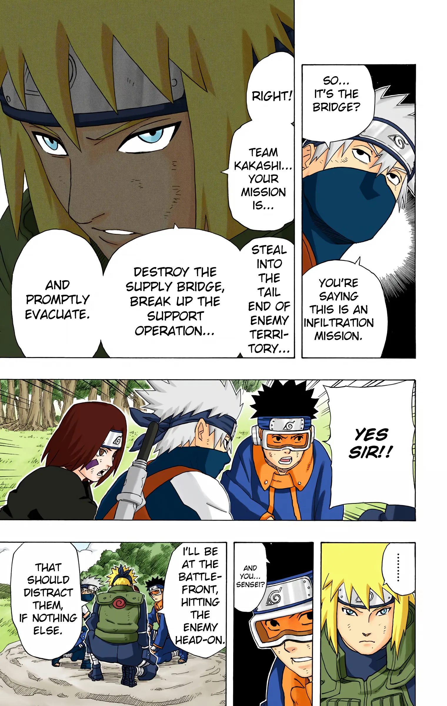 Naruto Colored Manga Online, chapter 239, page 13