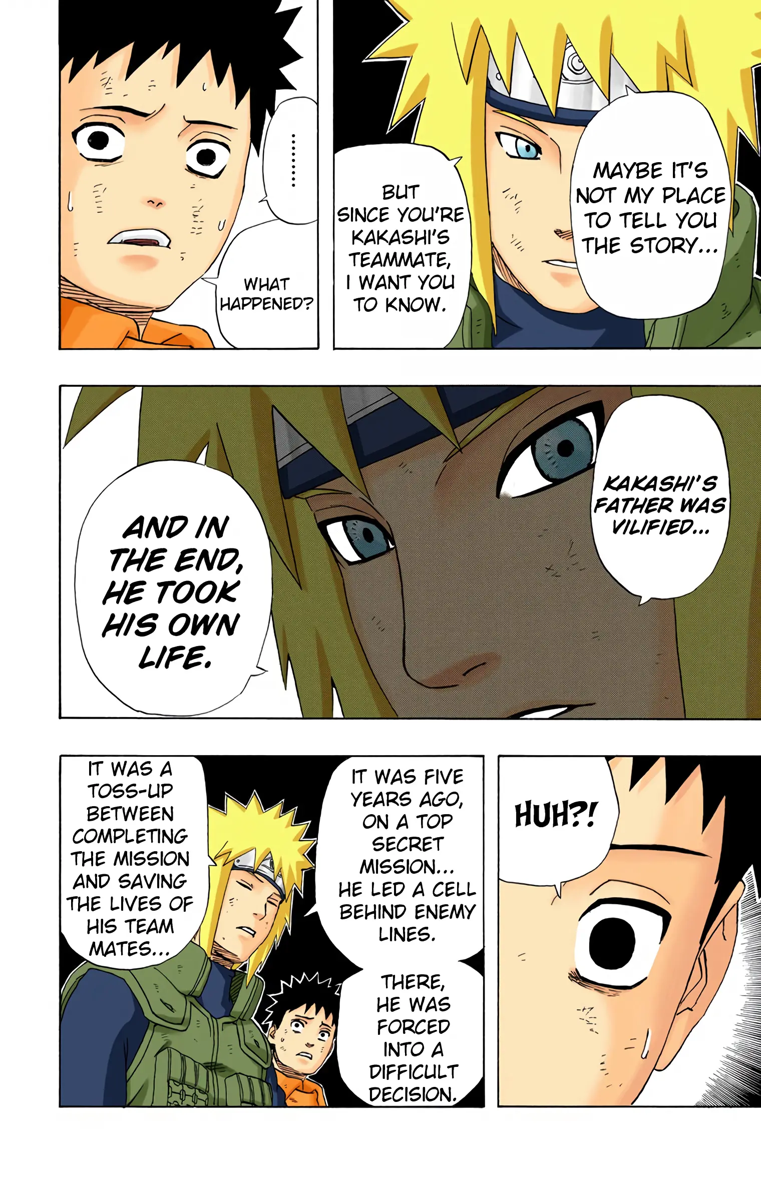 Naruto Colored Manga Online, chapter 240, page 18