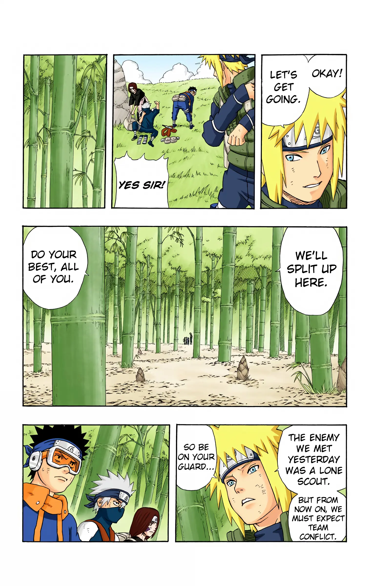 Naruto Colored Manga Online, chapter 241, page 3