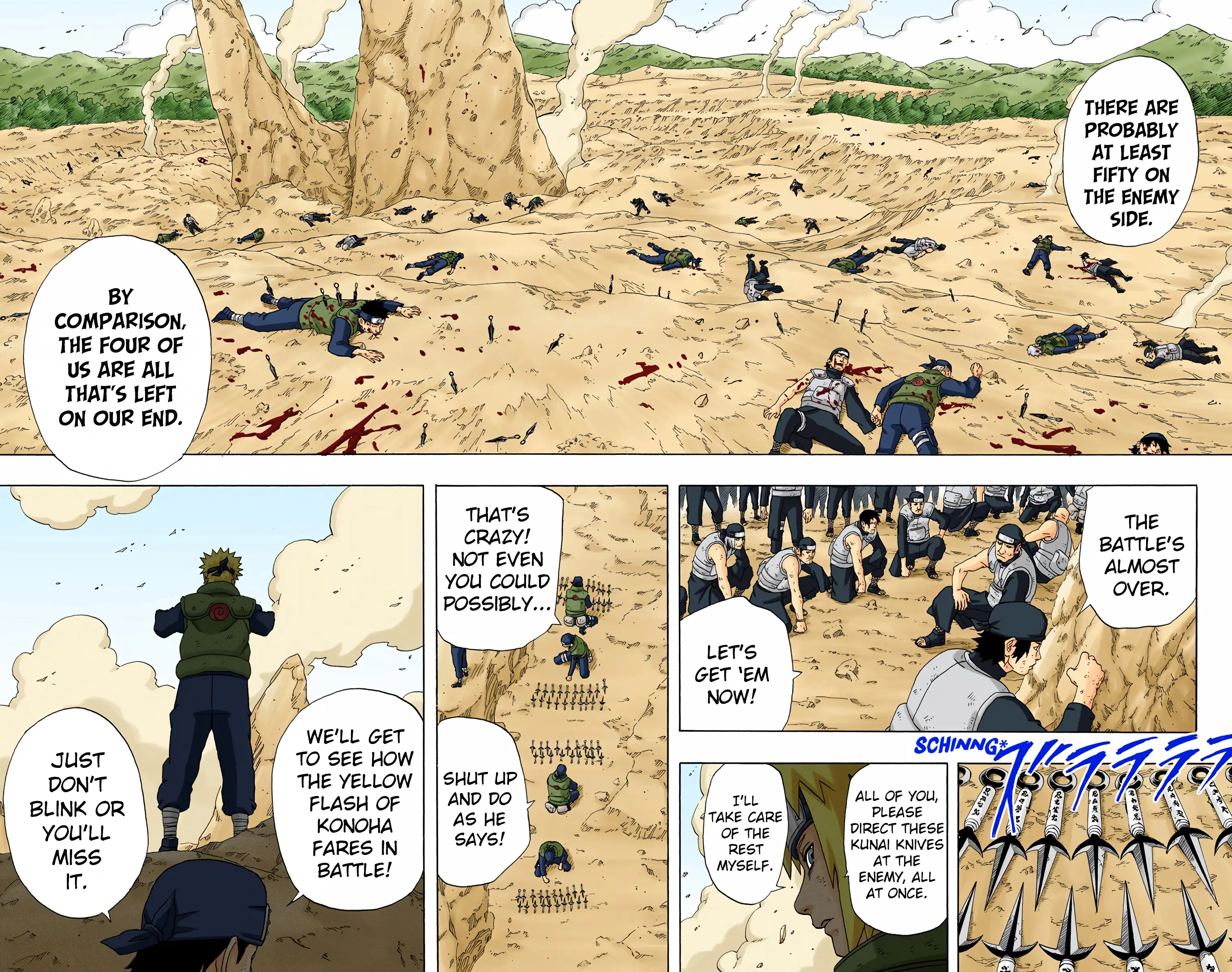 Naruto Colored Manga Online, chapter 242, page 4