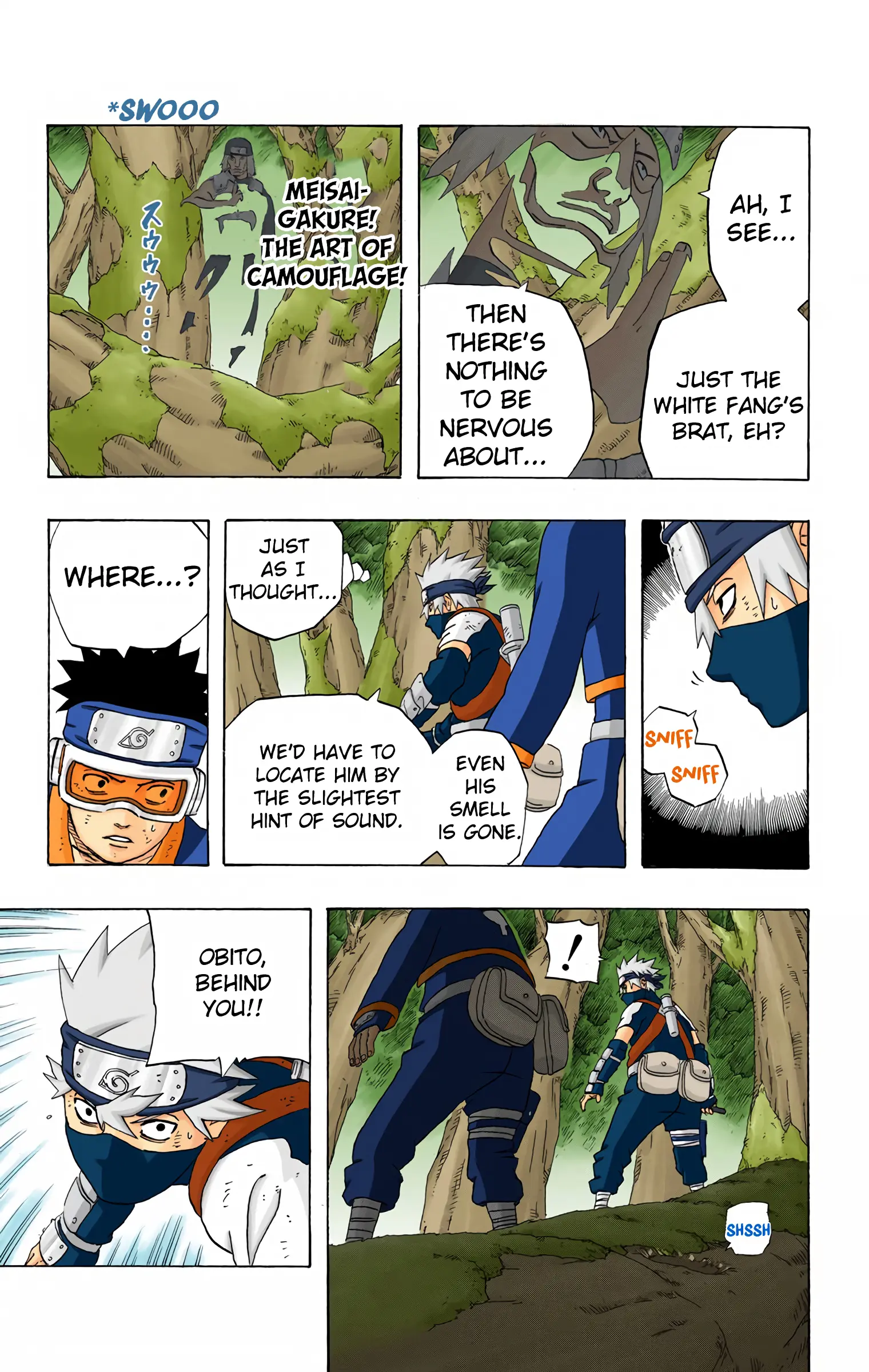 Naruto Colored Manga Online, chapter 242, page 12