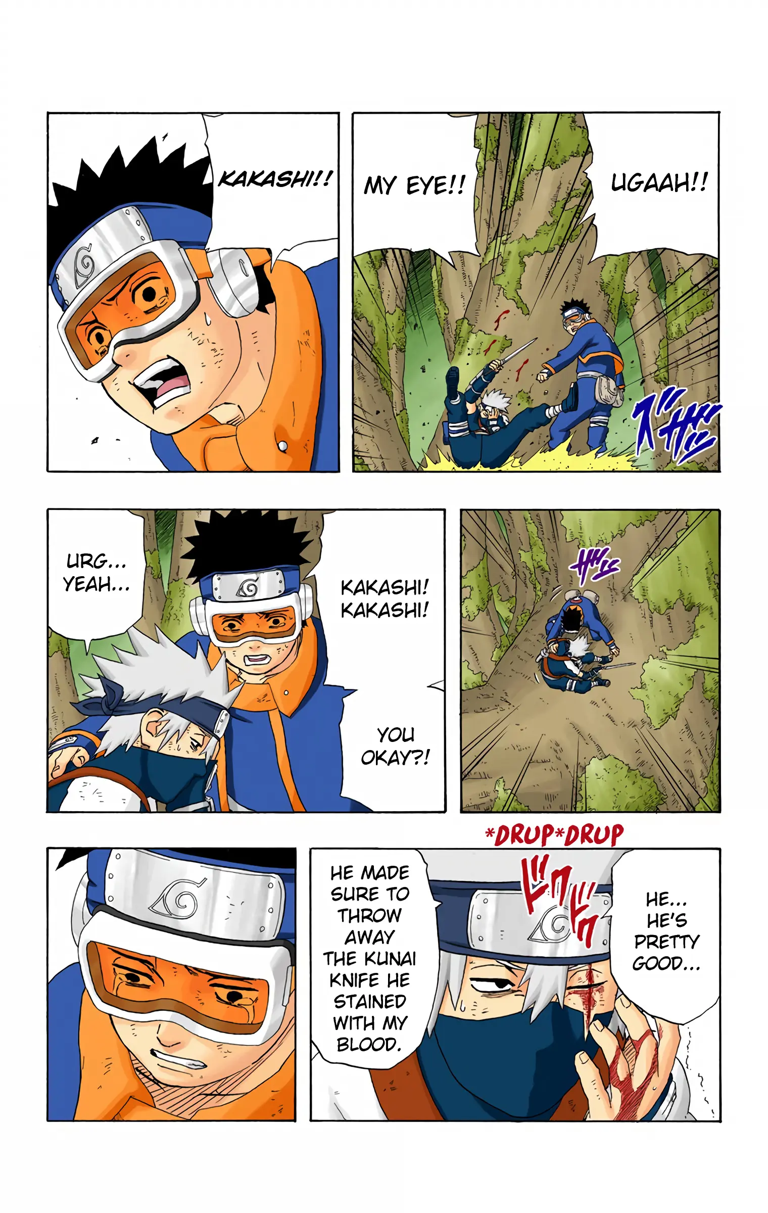 Naruto Colored Manga Online, chapter 242, page 14