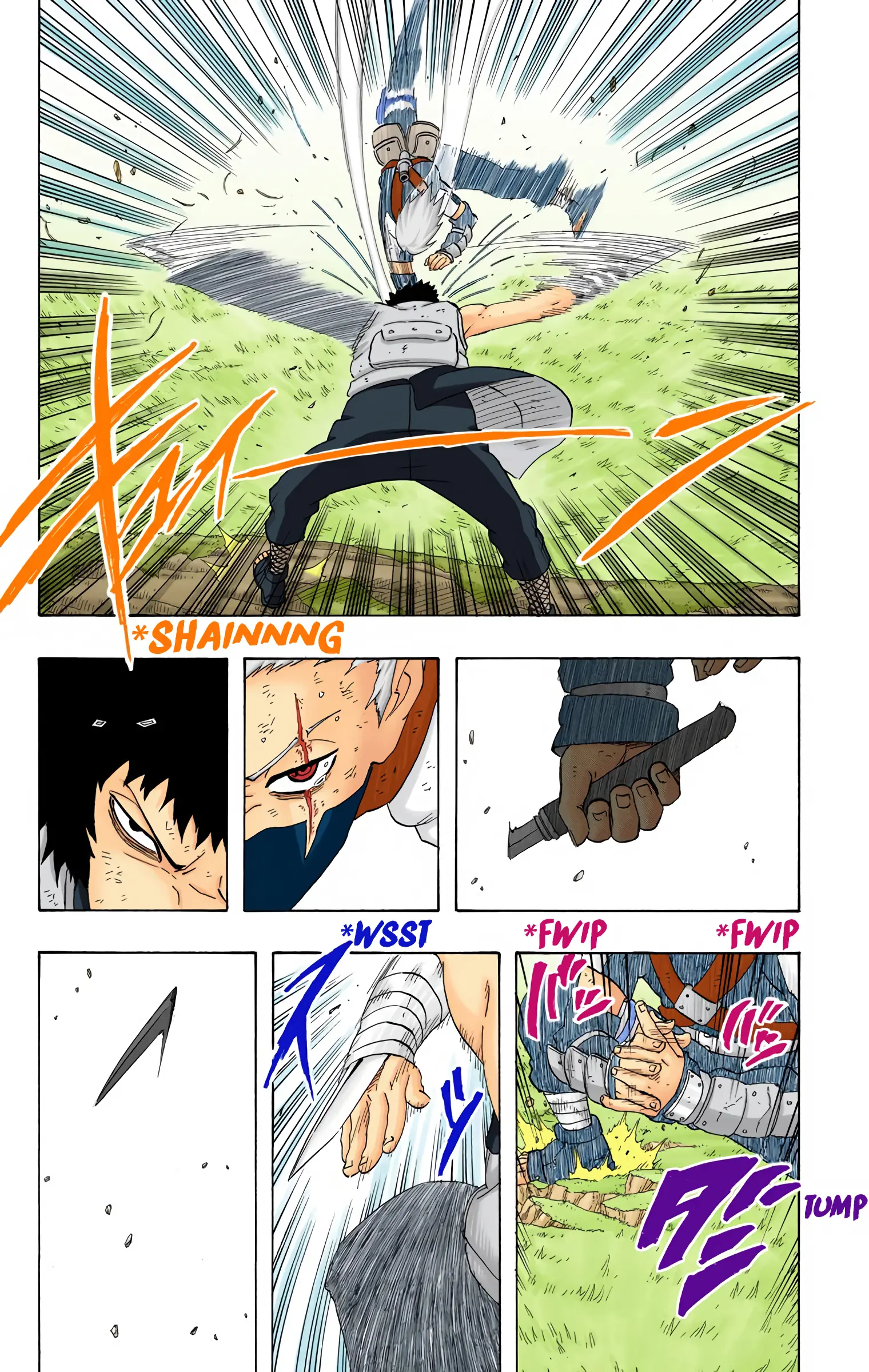 Naruto Colored Manga Online, chapter 244, page 3