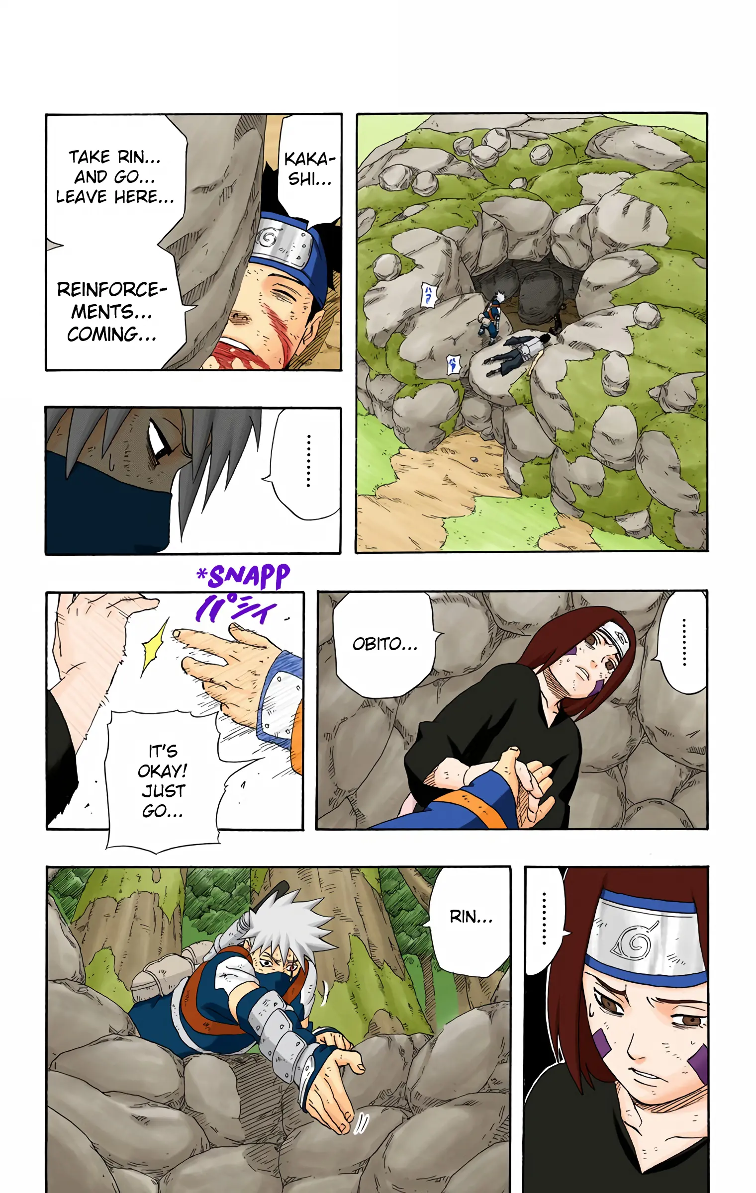 Naruto Colored Manga Online, chapter 244, page 6