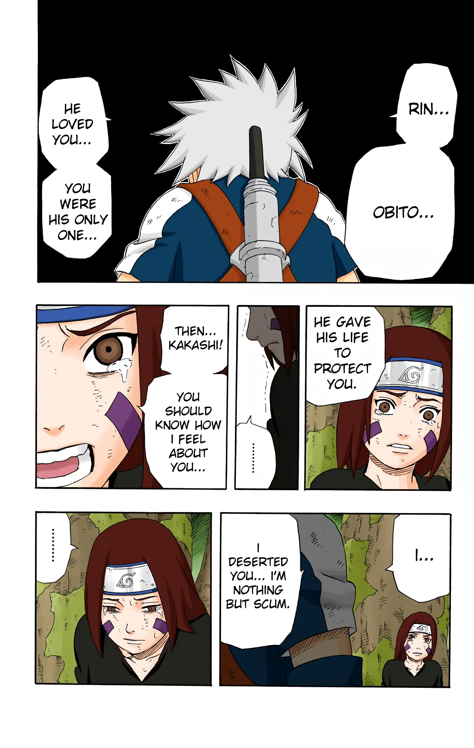 Naruto Colored Manga Online, chapter 244, page 13