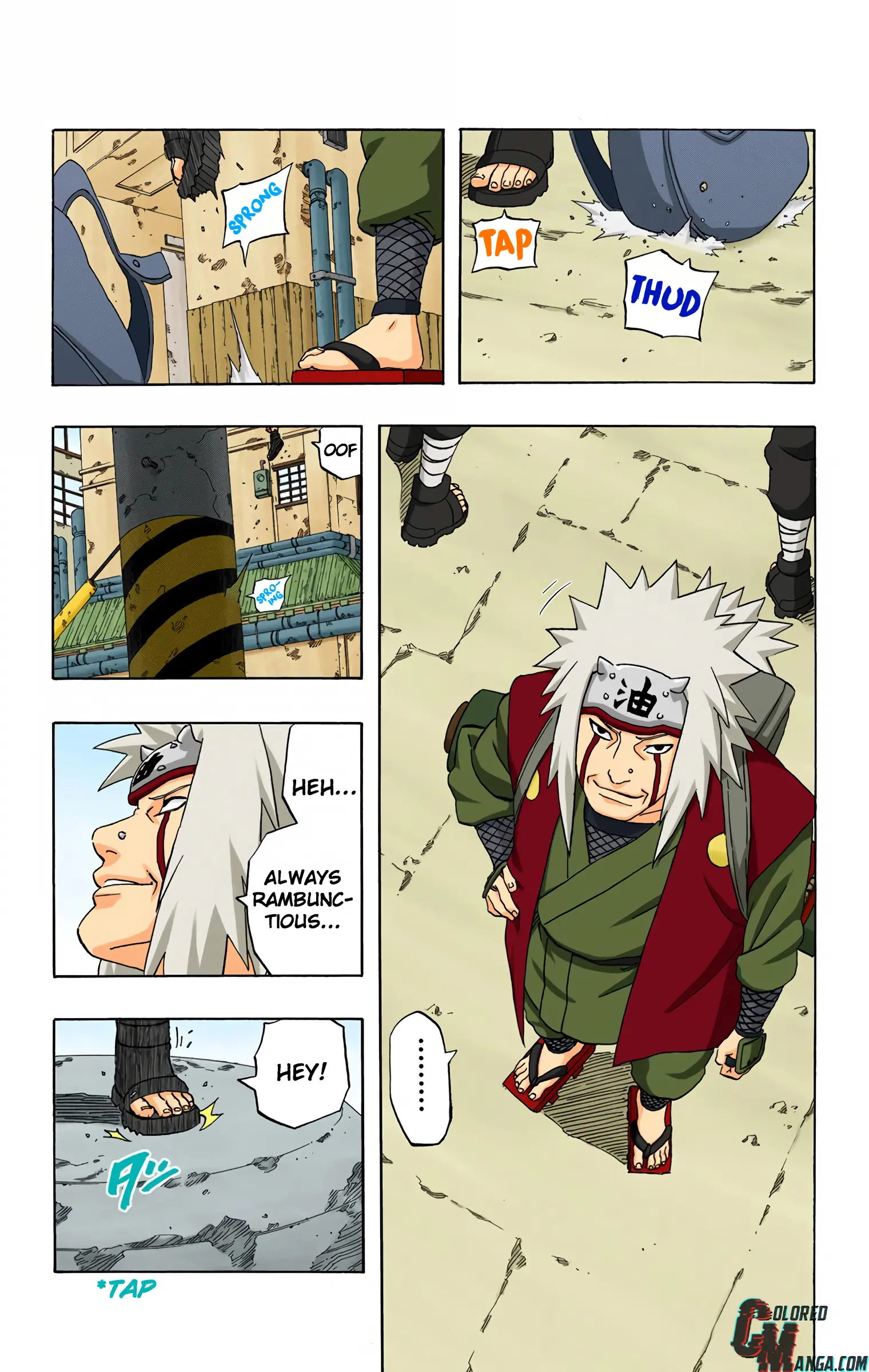 Naruto Colored Manga Online, chapter 245, page 10