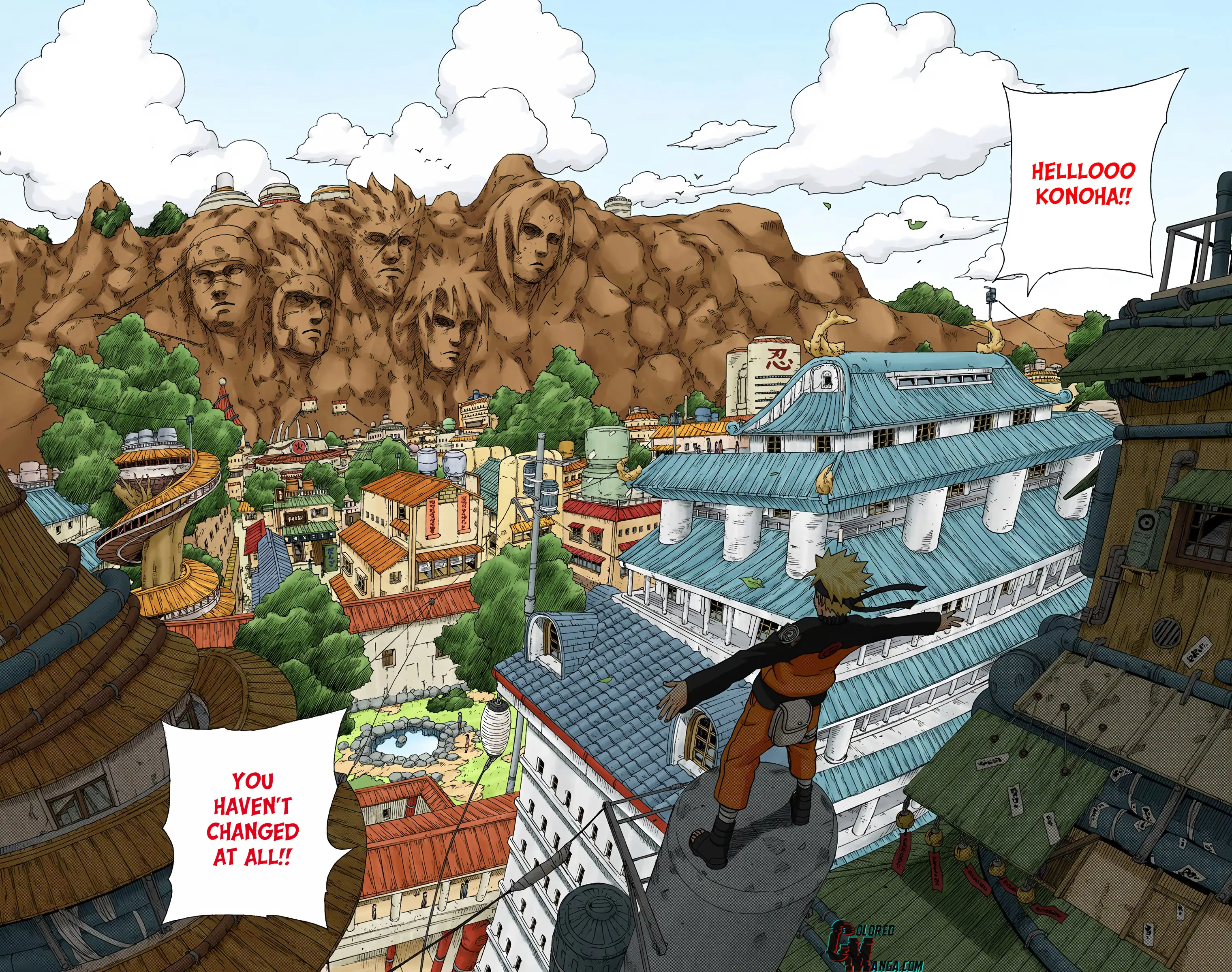 Naruto Colored Manga Online, chapter 245, page 11