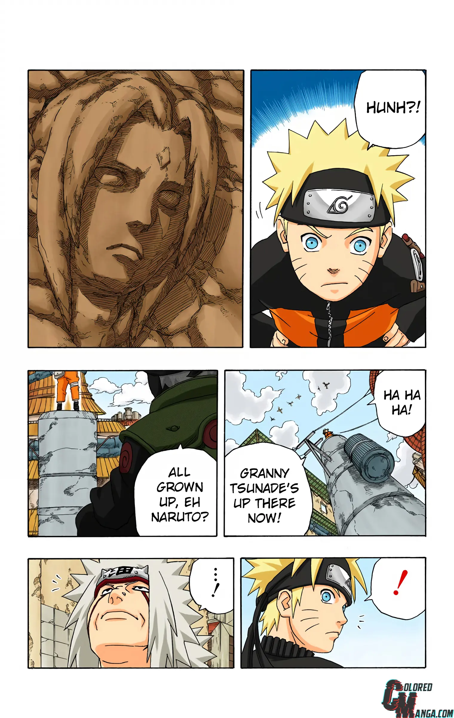 Naruto Colored Manga Online, chapter 245, page 13