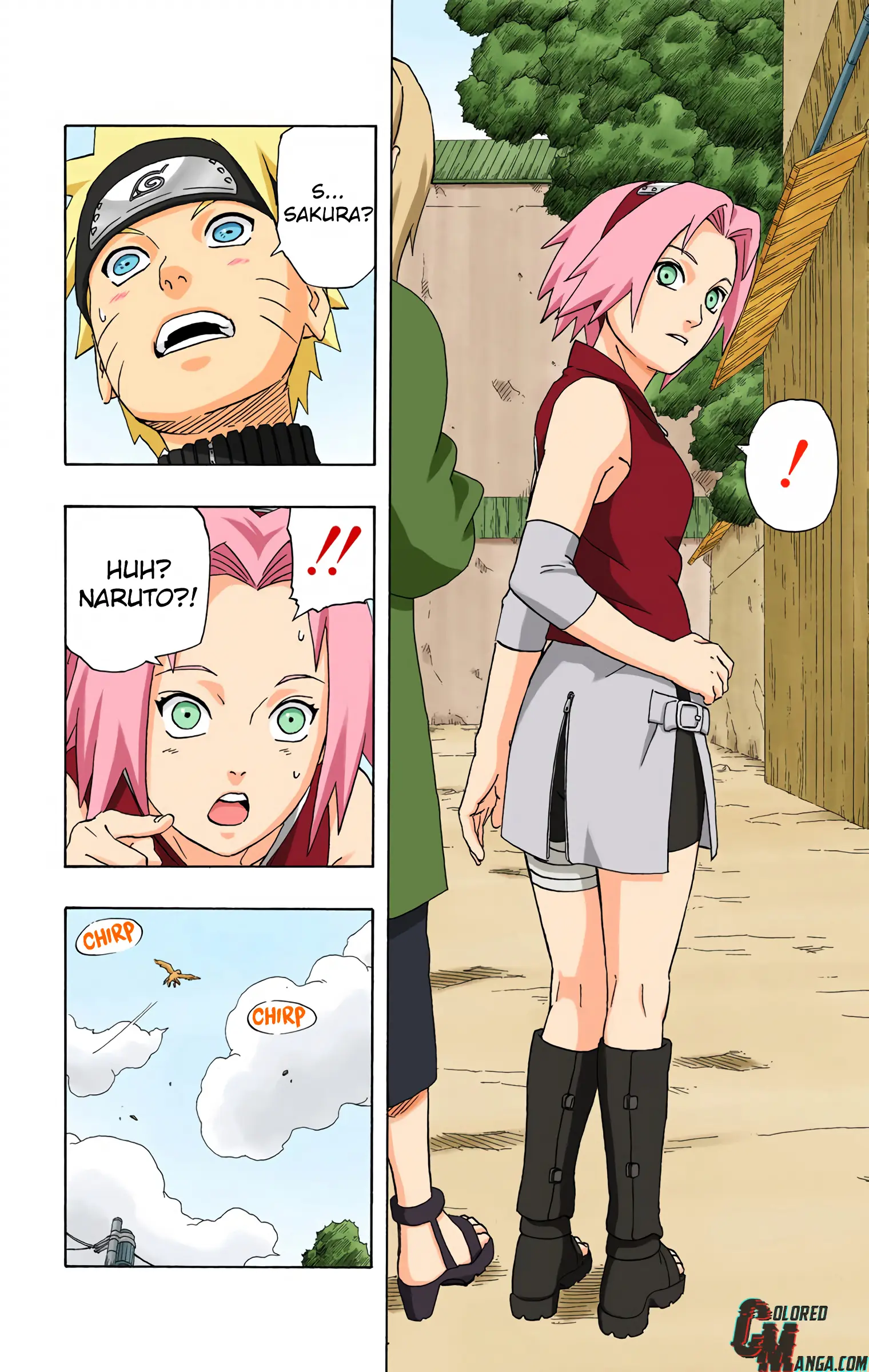 Naruto Colored Manga Online, chapter 245, page 18