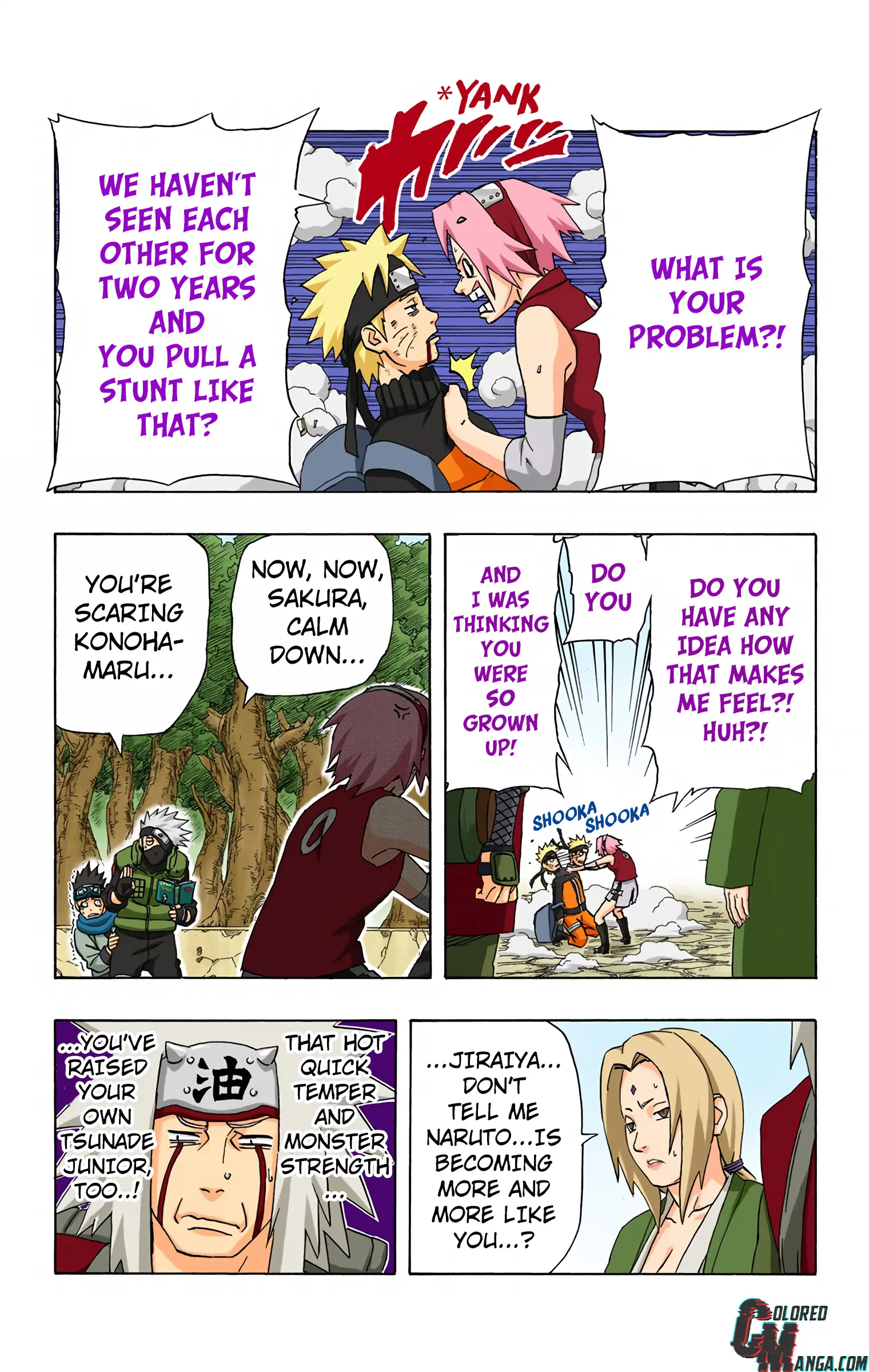 Naruto Colored Manga Online, chapter 245, page 23