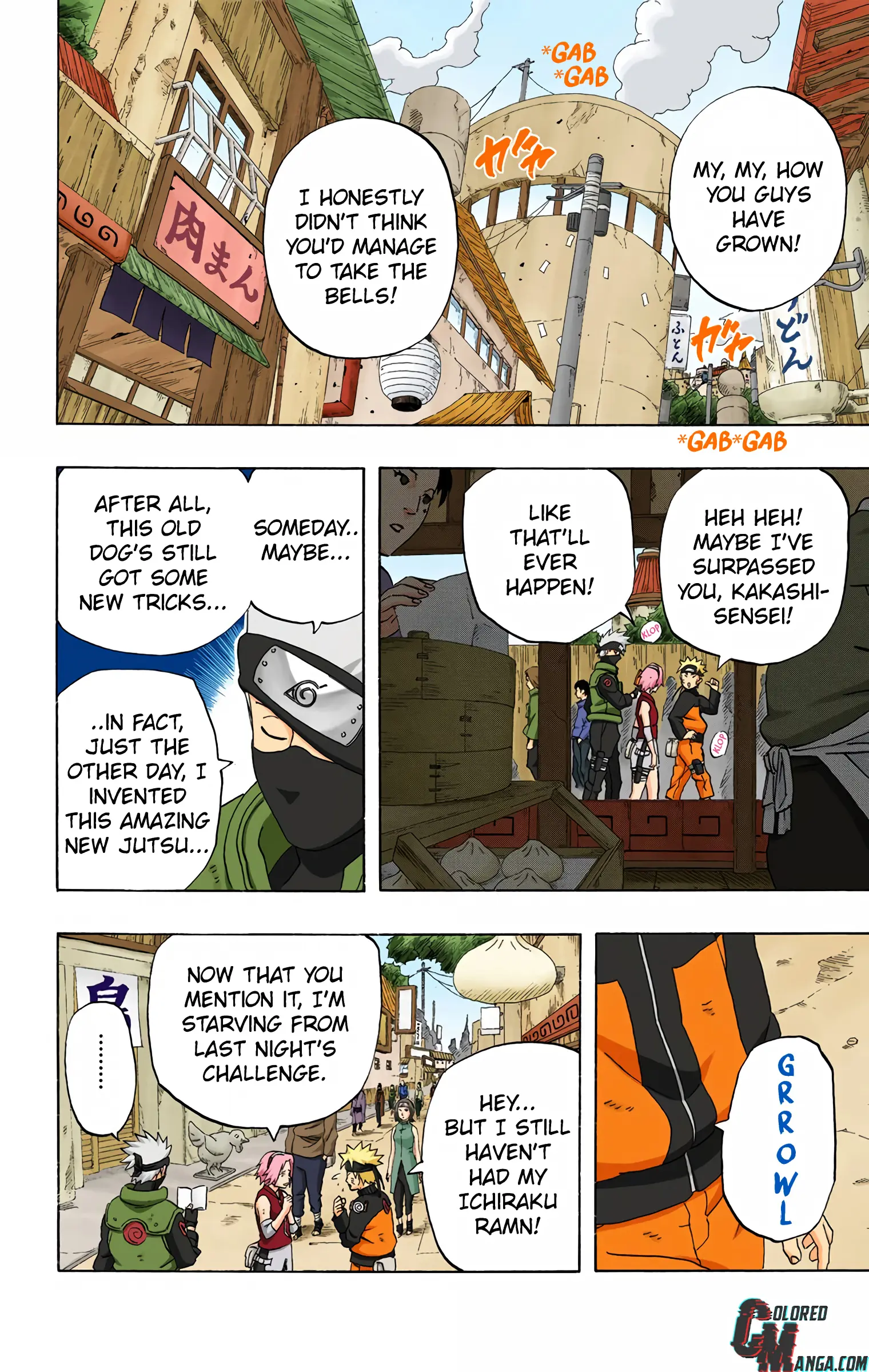 Naruto Colored Manga Online, chapter 247, page 2