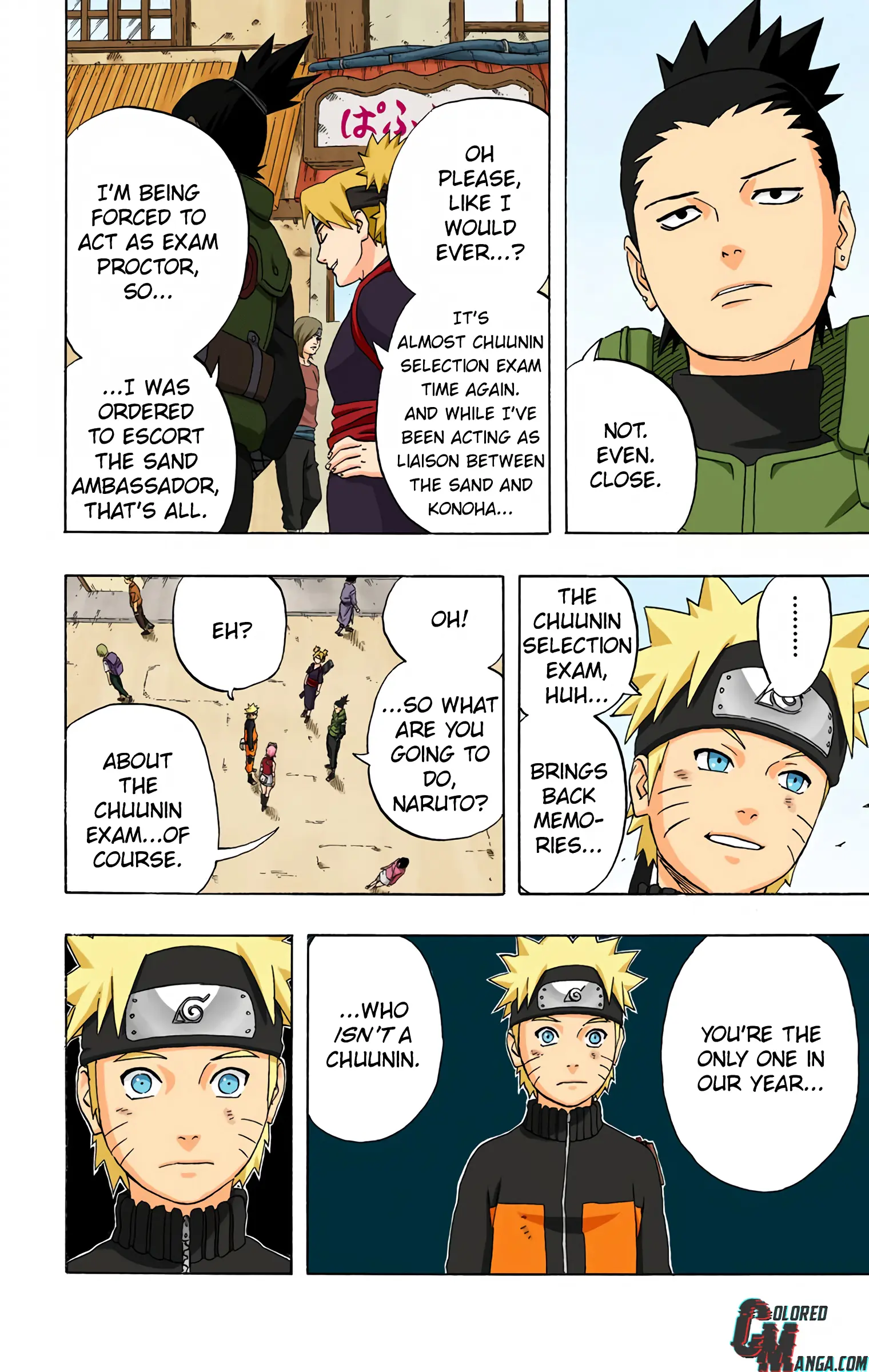 Naruto Colored Manga Online, chapter 247, page 6