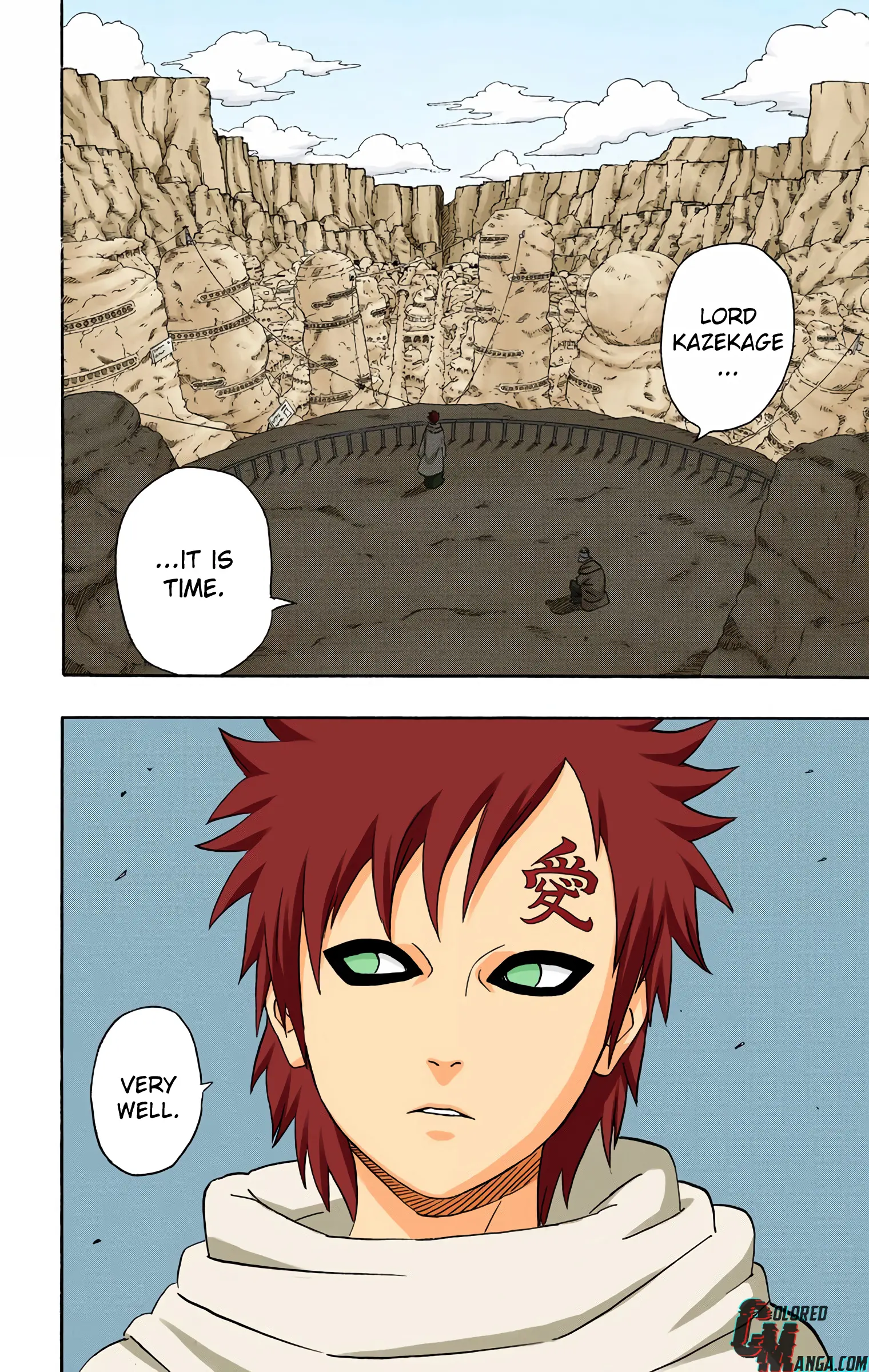 Naruto Colored Manga Online, chapter 247, page 8