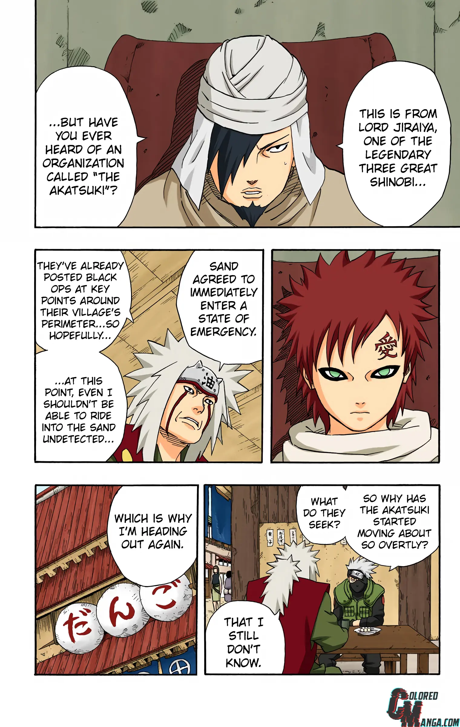 Naruto Colored Manga Online, chapter 247, page 10